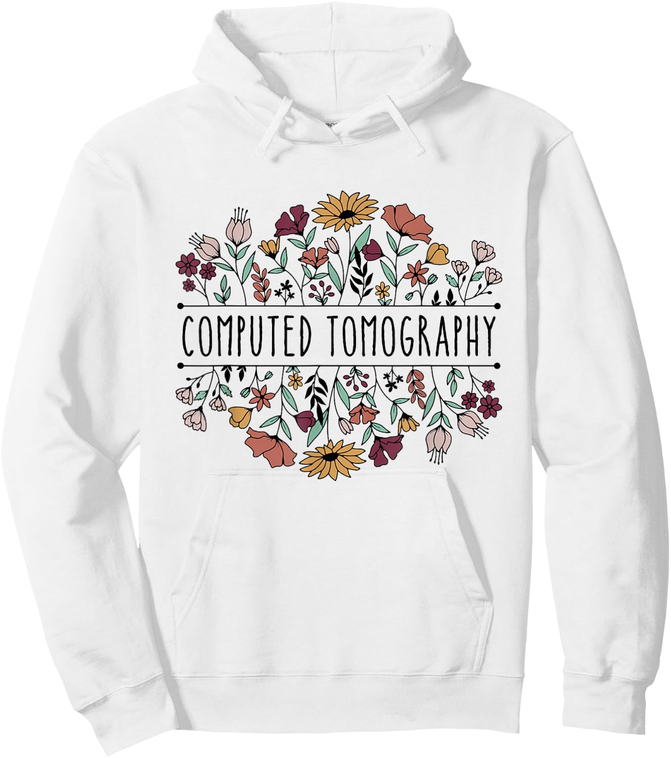 Computed Tomography CT Technologist CT Tech Hoodie - Hoodie | White