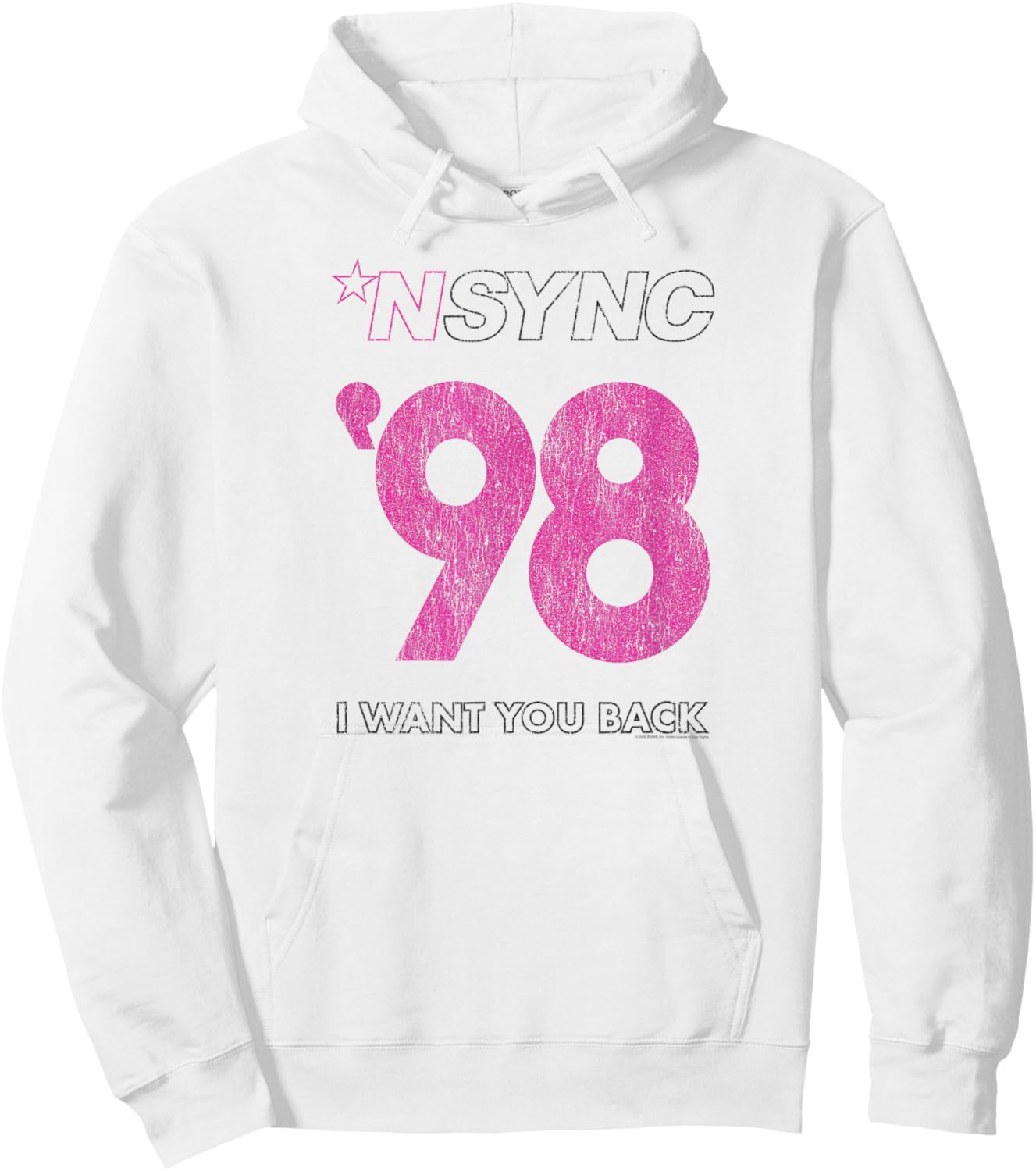 NSYNC Official All I Ever Wanted Hoodie - Hoodie | White