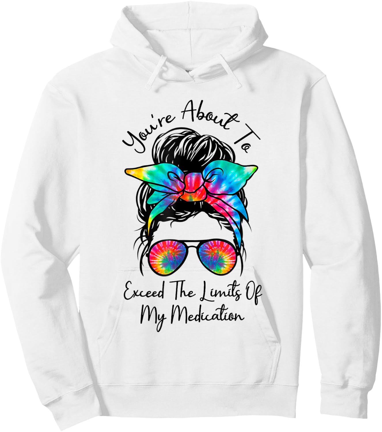 You're About To Exceed The Limits Of My Medication Introvert Hoodie - Hoodie | White