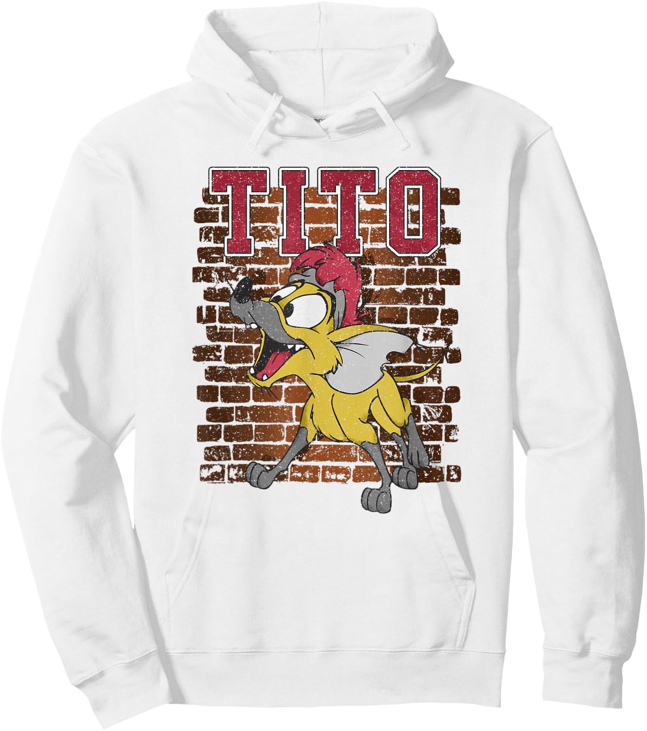 Disney Oliver & Company Tito Funny Chihuahua Street Portrait Hoodie - Hoodie | White