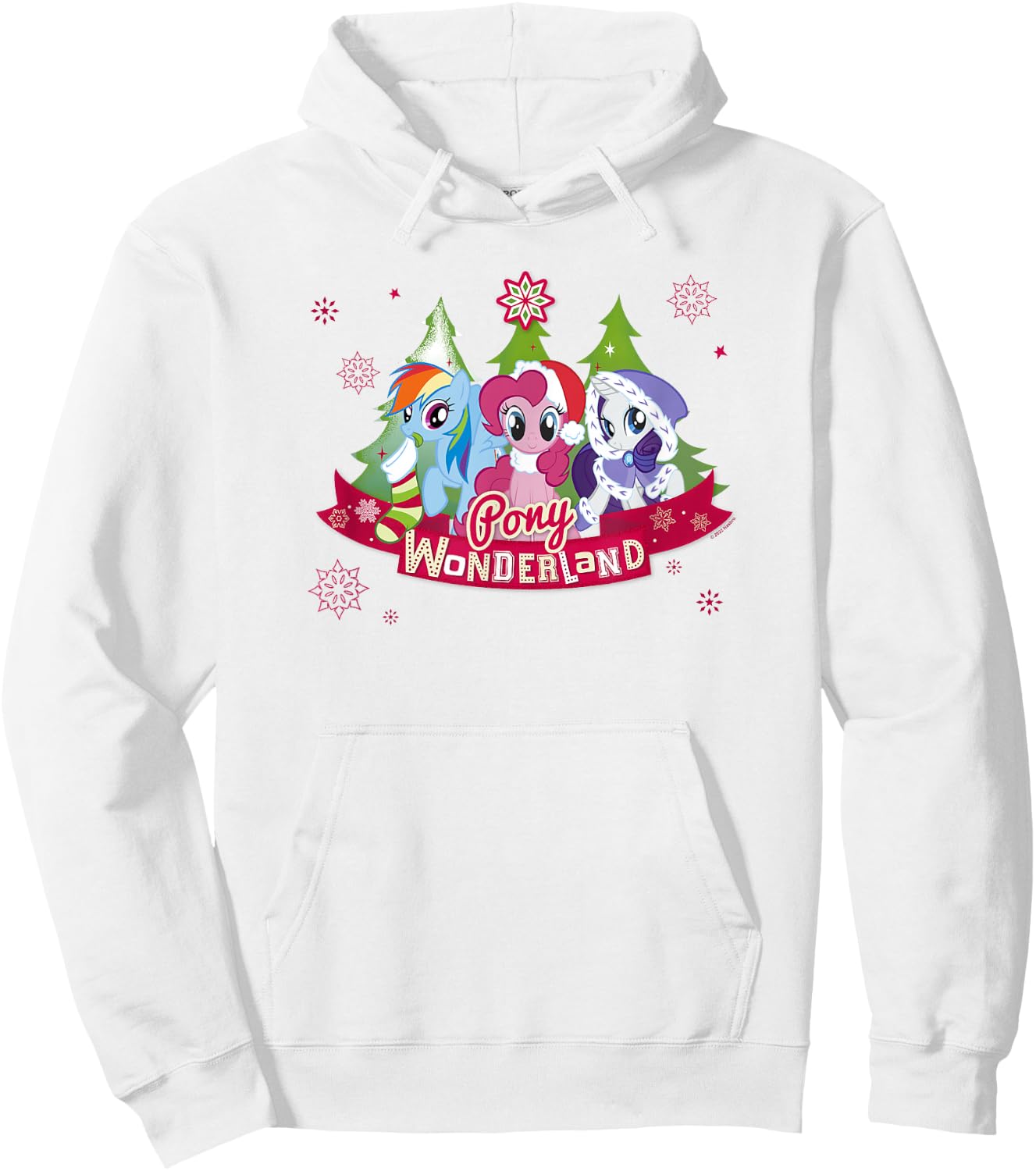 My Little Pony: Friendship Is Magic Christmas Wonderland Hoodie - Hoodie | White