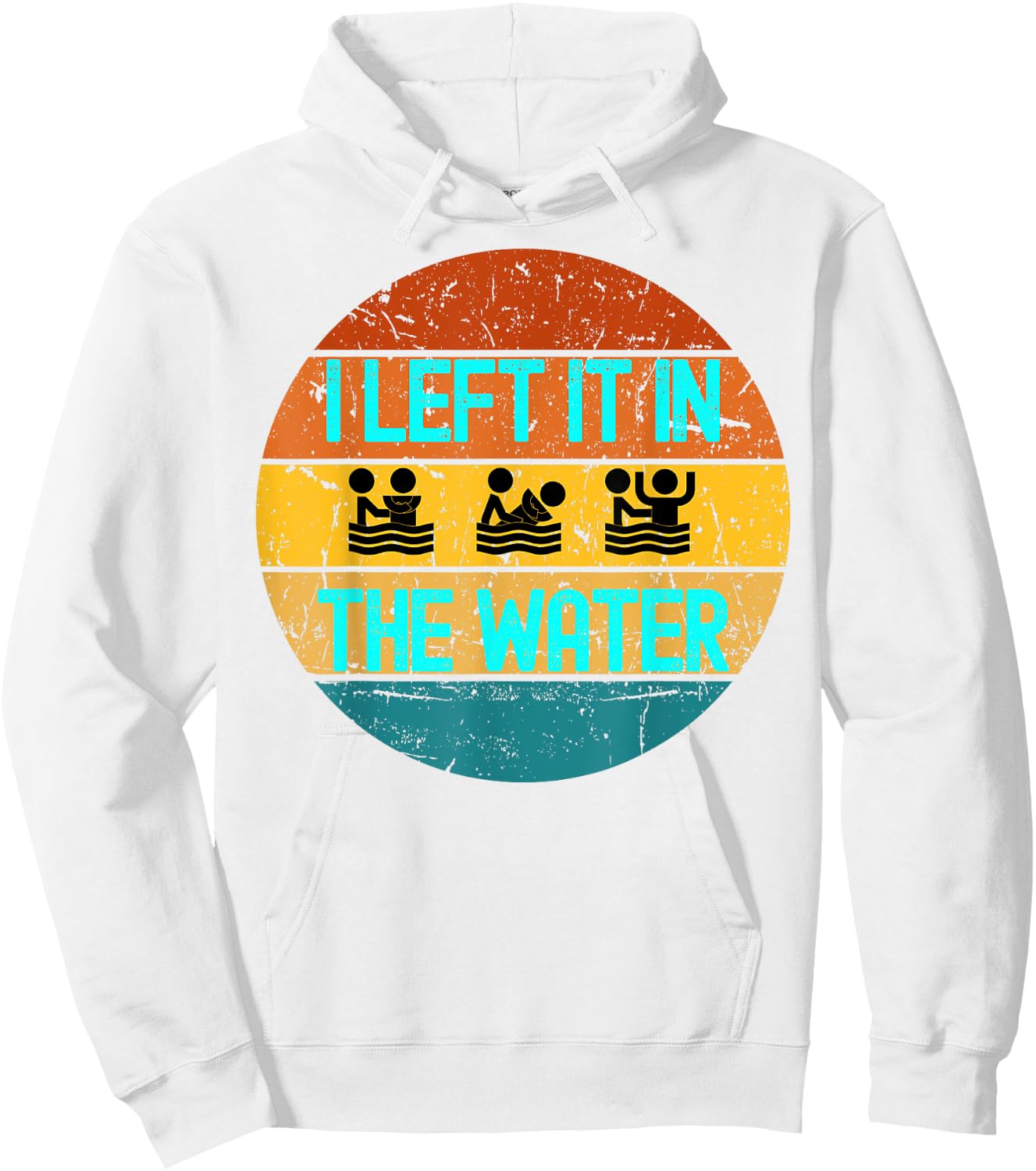 I Left It In The Water Baptism for Baptized Adults or youth Hoodie - Hoodie | White
