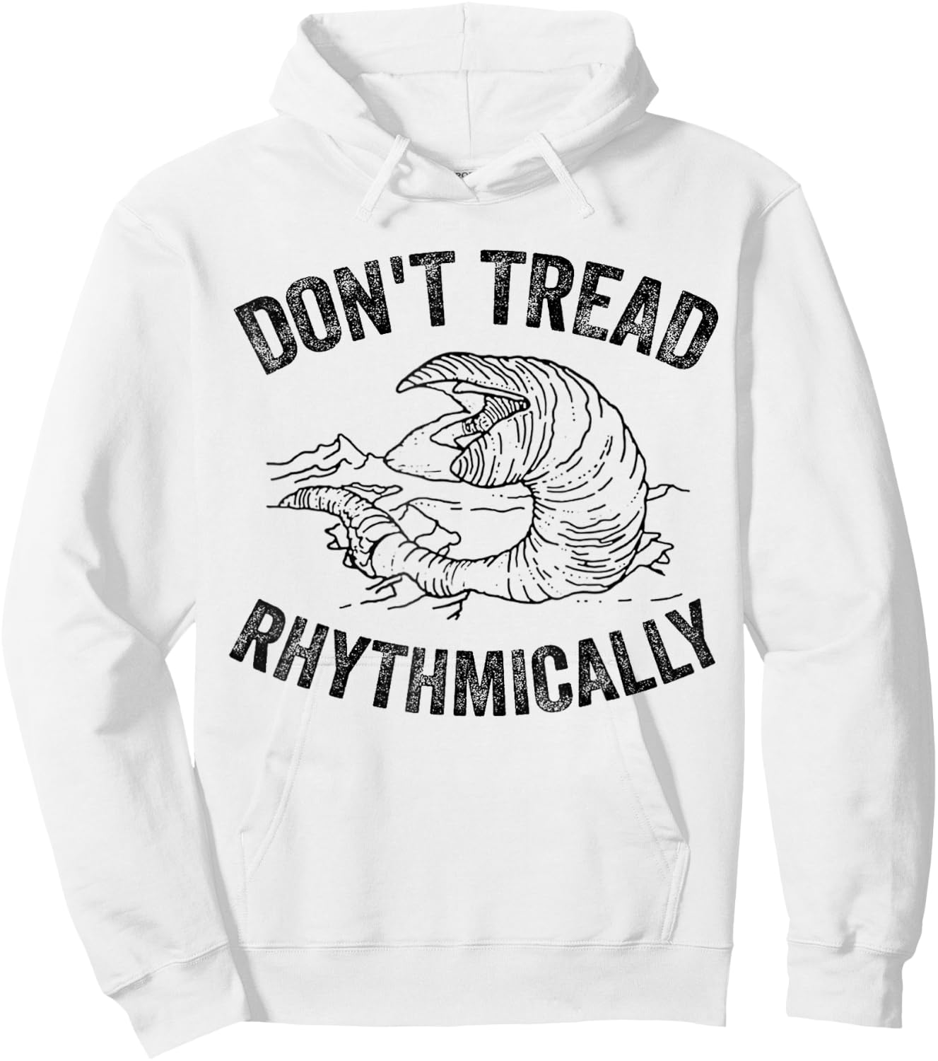 Don't Tread Rhythmically Apparel Women Hoodie - Hoodie | White