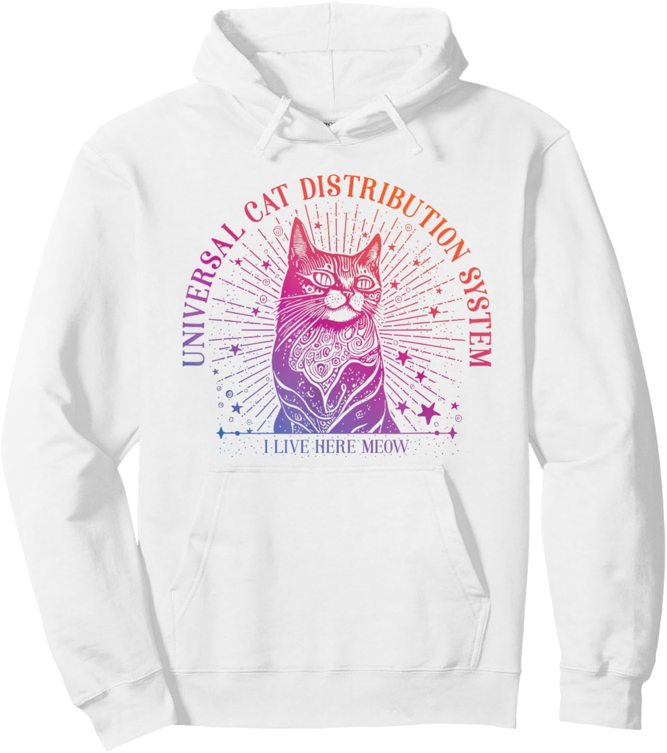 Cat Distribution System Women Hoodie - Hoodie | White
