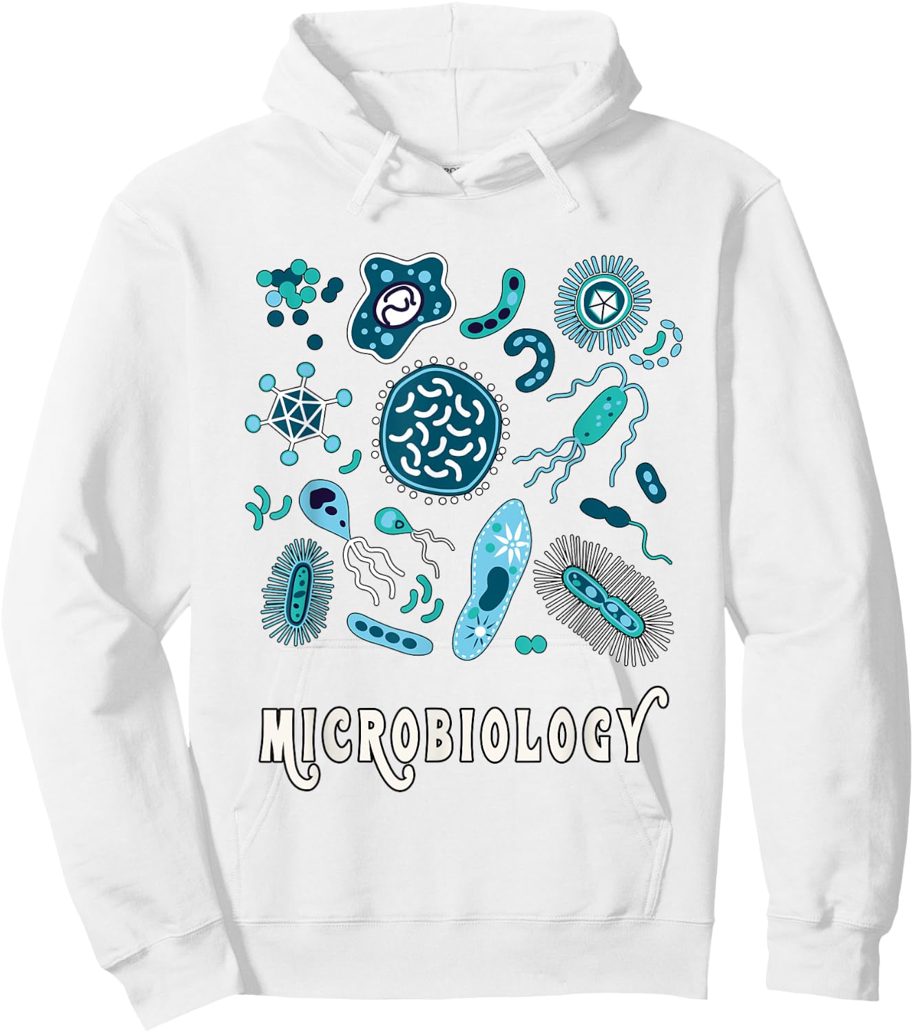Microbiology Teacher, Science Instructor Gift Shirt Women Hoodie - Hoodie | White