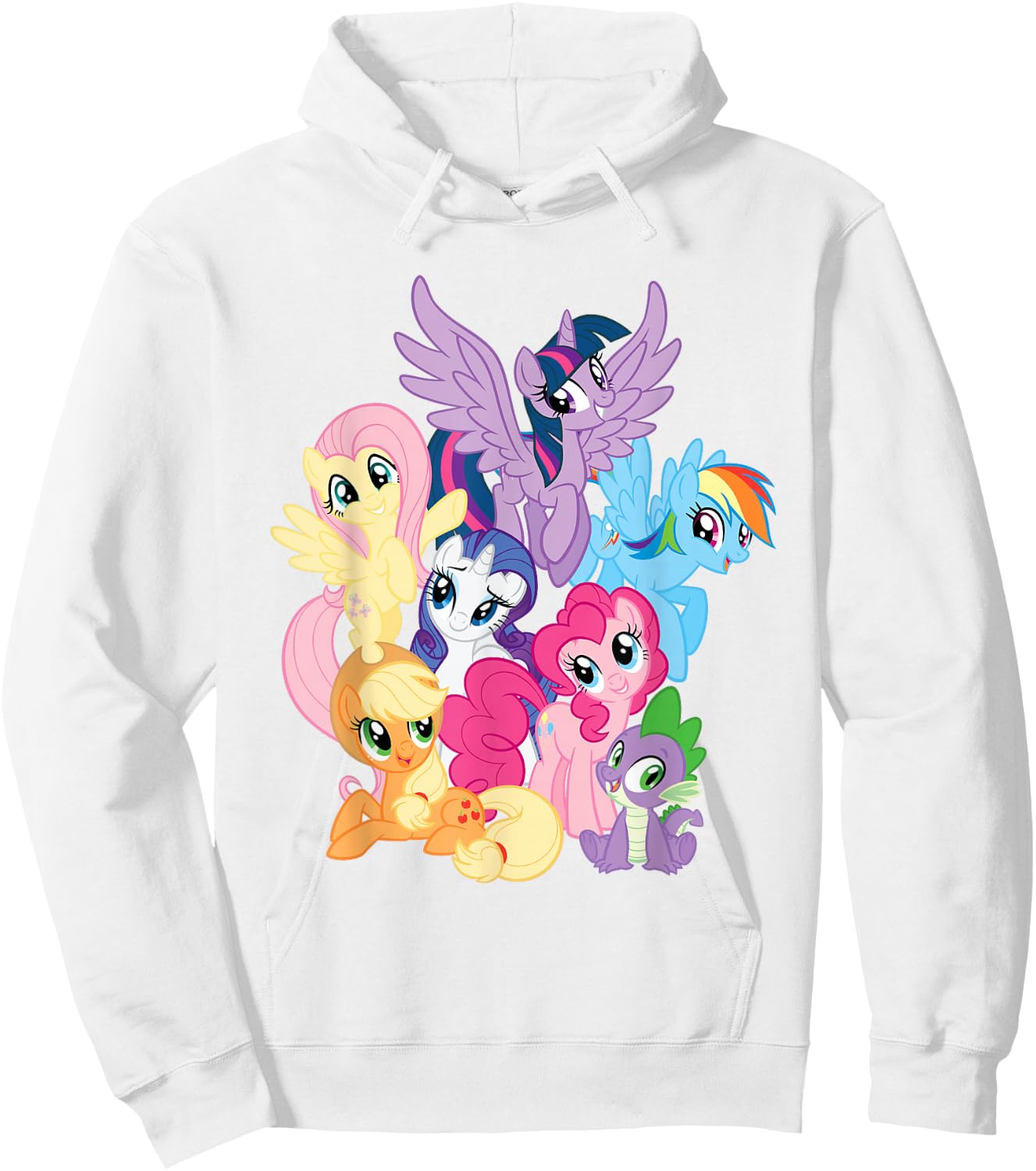 My Little Pony Squad Together Hoodie - Hoodie | White