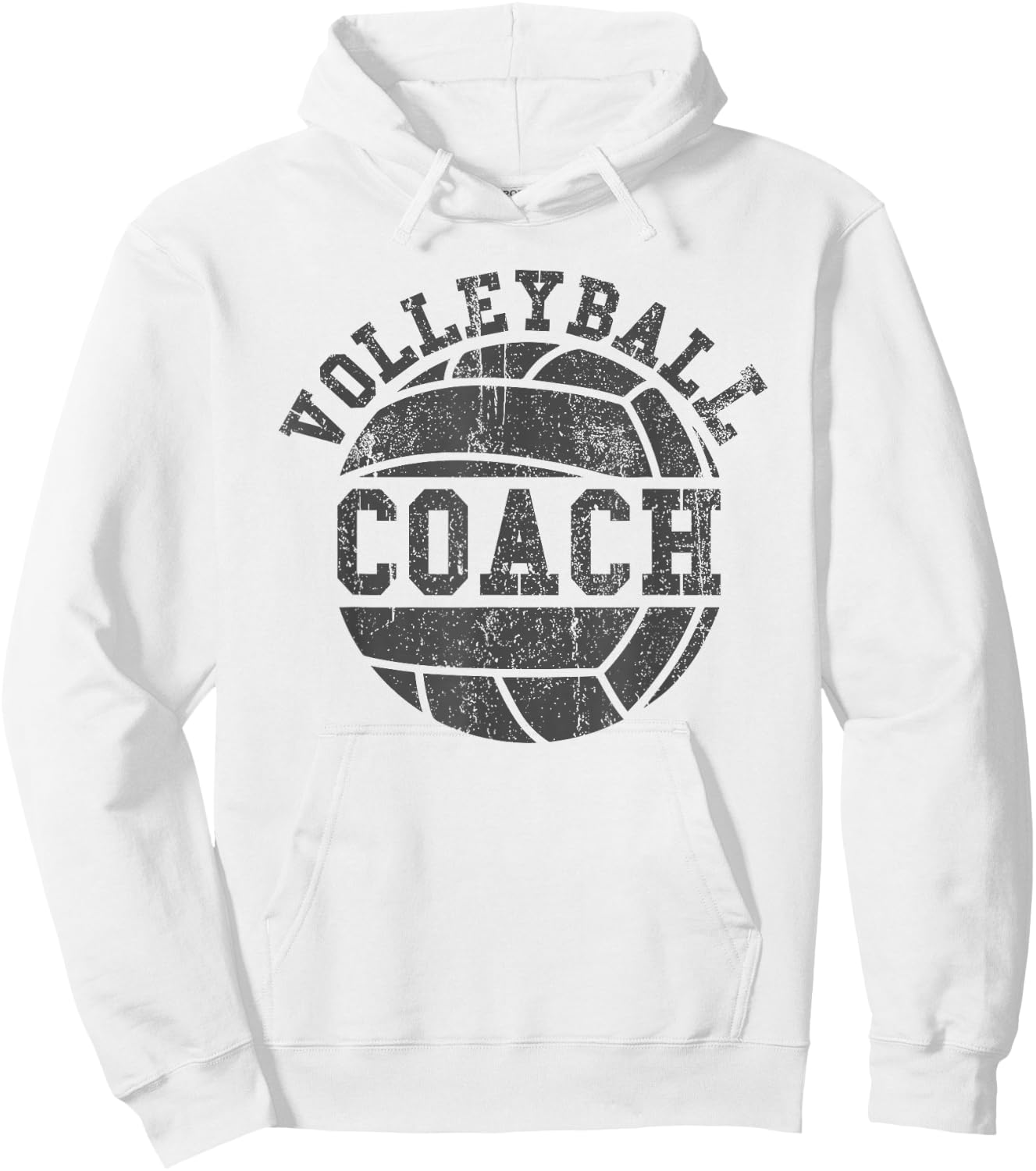 Volleyball Coach Hoodie - Hoodie | White