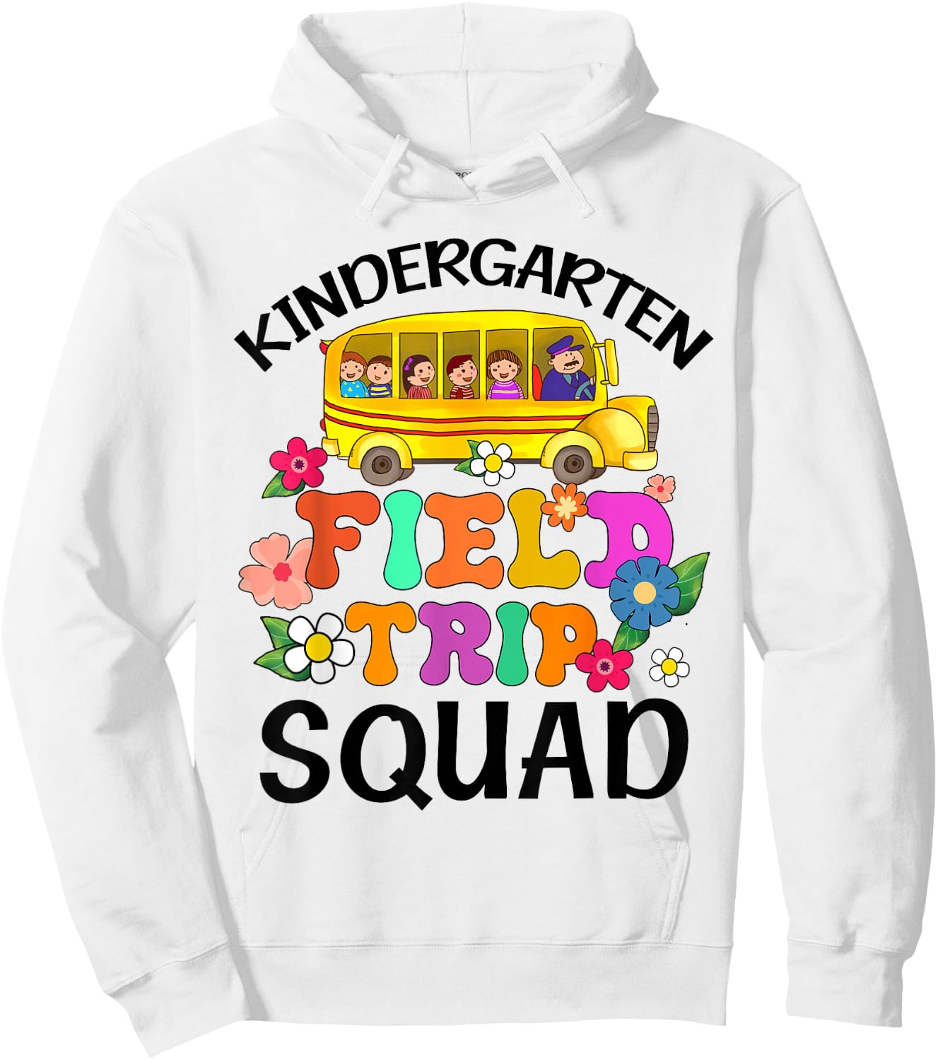 Kindergarten Students School Zoo Field Trip Squad ing Hoodie - Hoodie | White