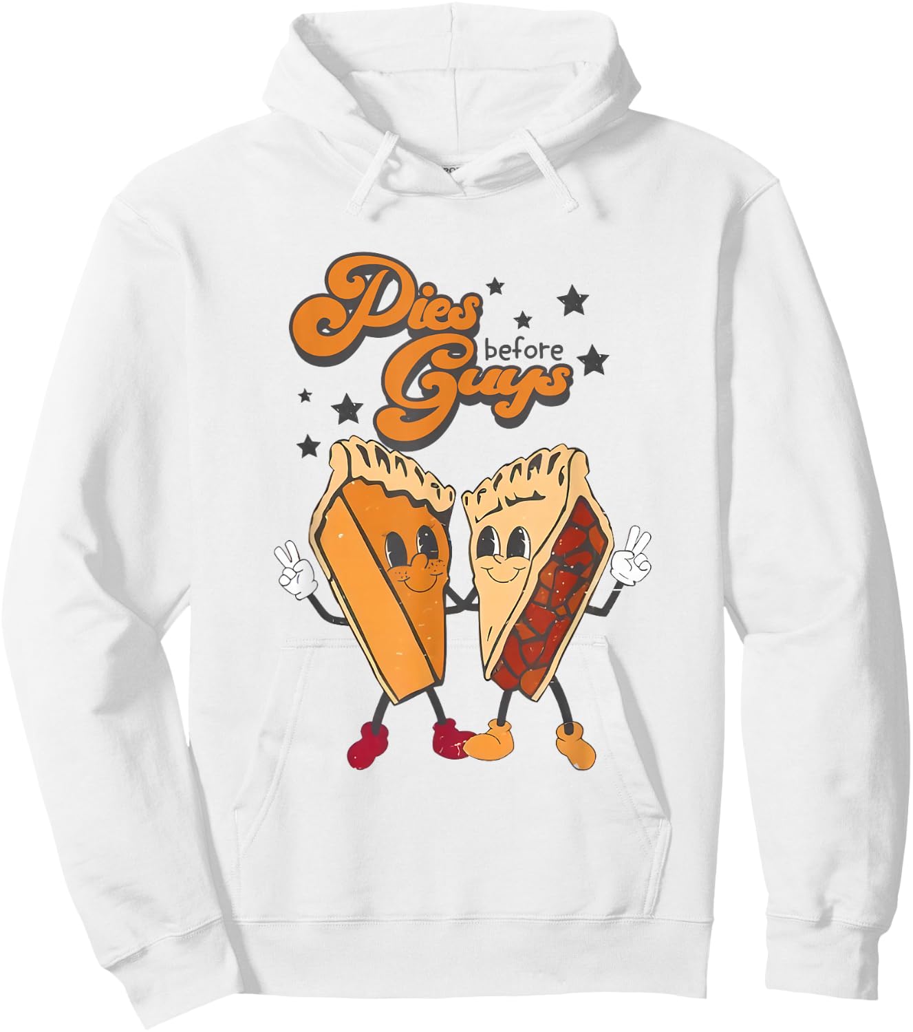 Pies Before Guys Girls Kids Toddler Thanksgiving Hoodie - Hoodie | White