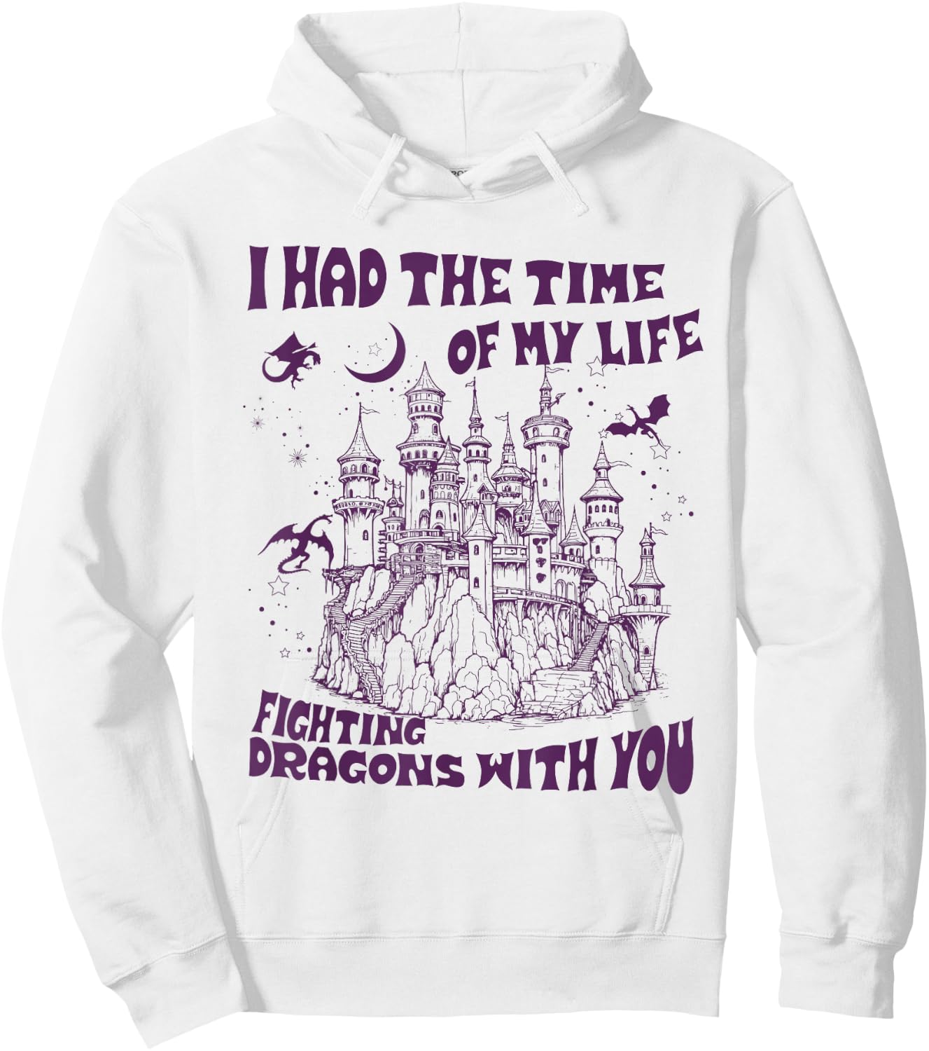 Vintage I Had the Time of My Life Fighting Dragons With You Hoodie - Hoodie | White