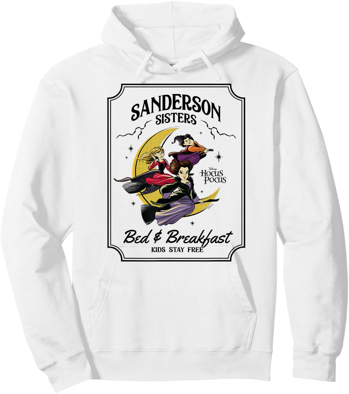 Hocus Pocus - Sanderson Sisters Bed & Breakfast Hoodie - Hoodie | White