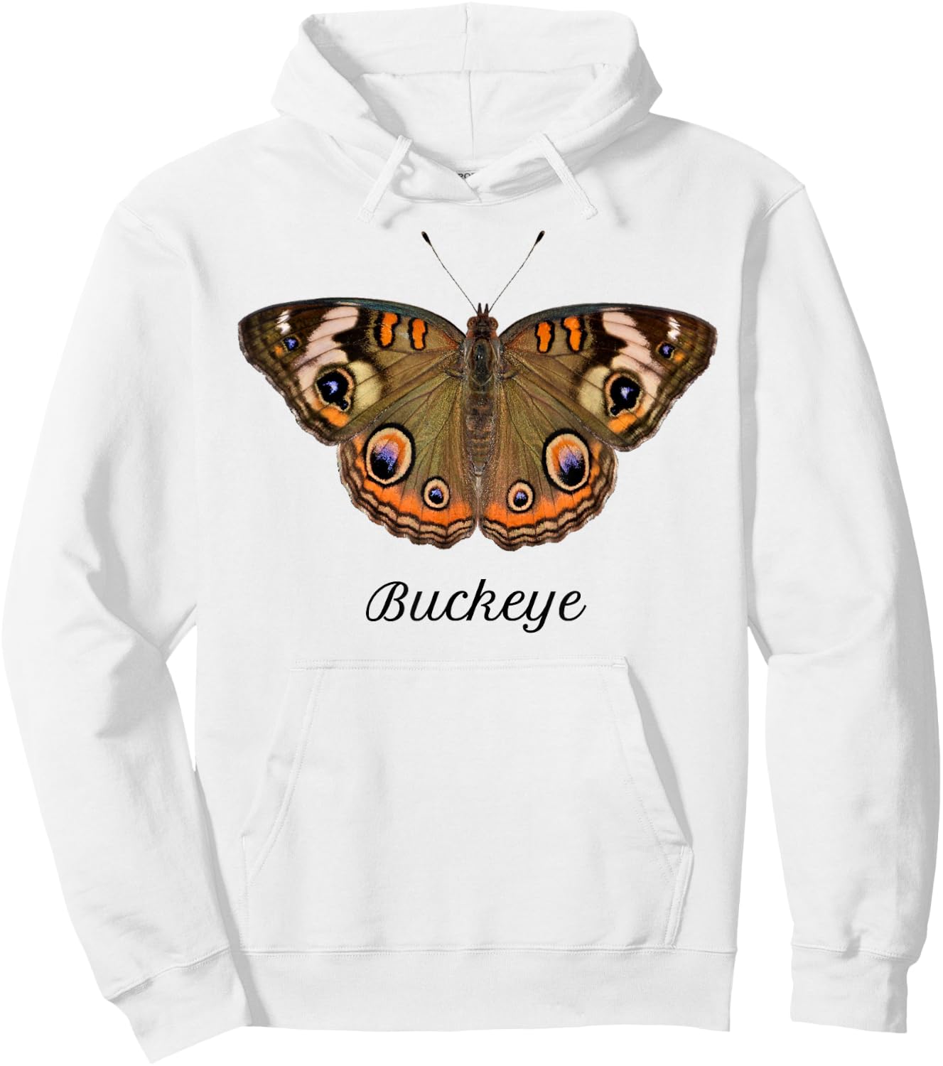 Buckeye Butterfly Hoodie - Hoodie | White