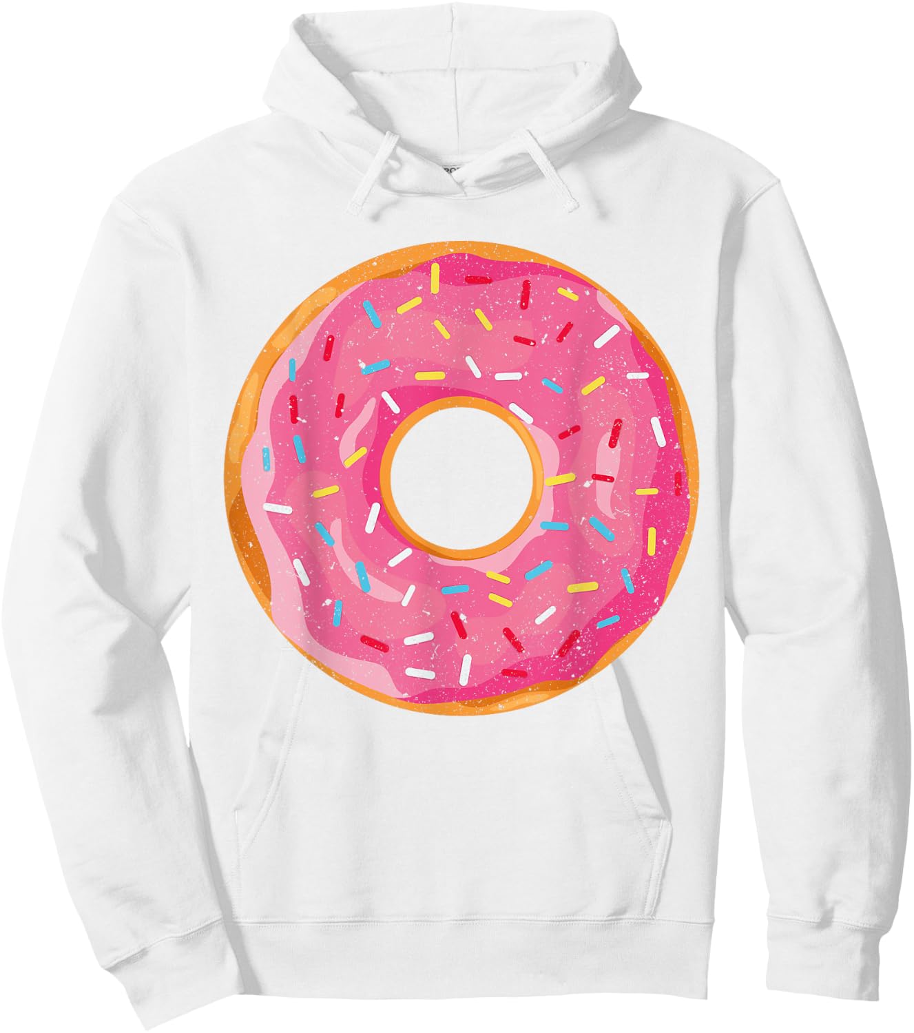 Donut Doughnut Costume Shirt Hoodie - Hoodie | White