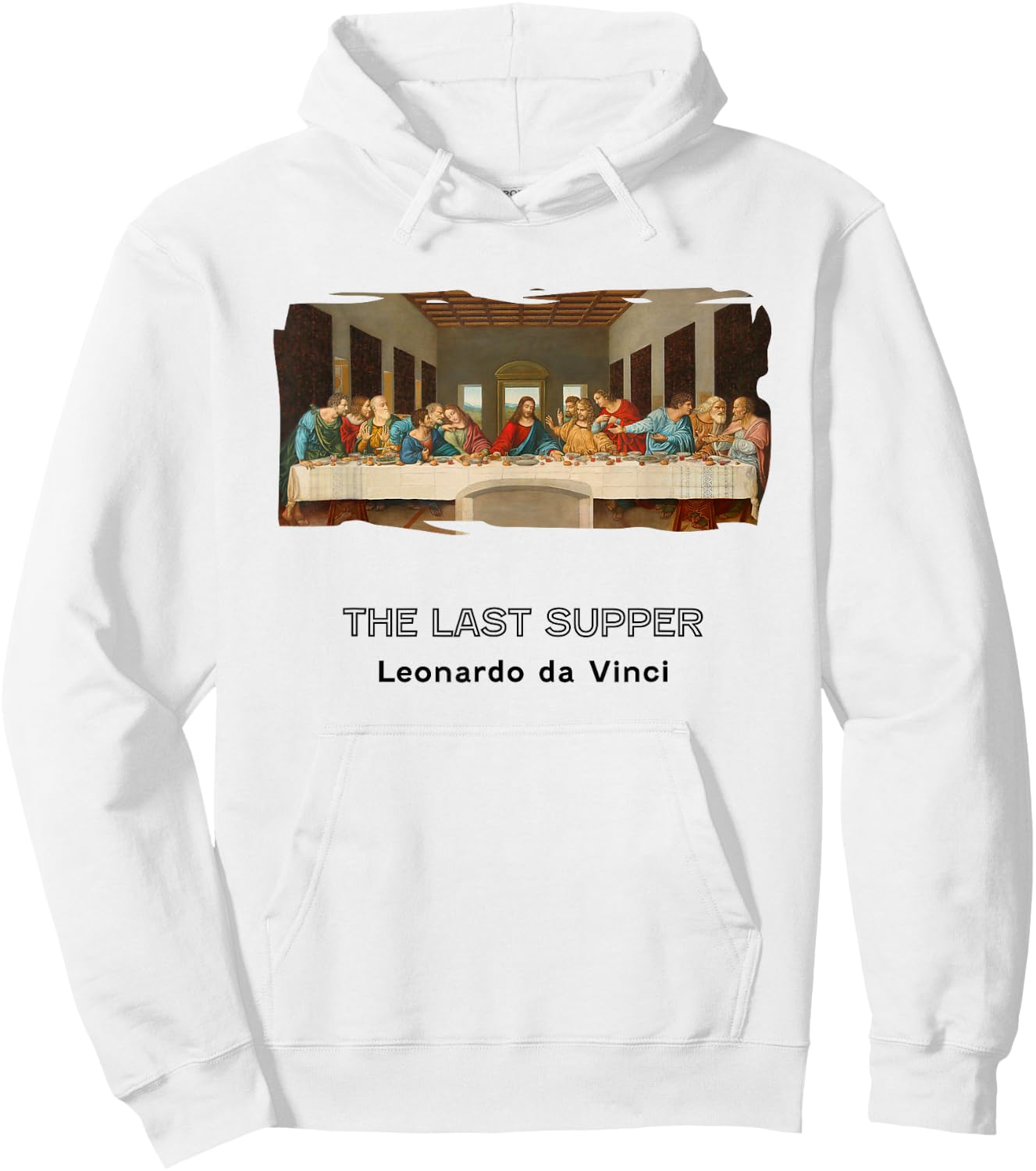 Last Supper by Leonardo daVinci Hoodie - Hoodie | White