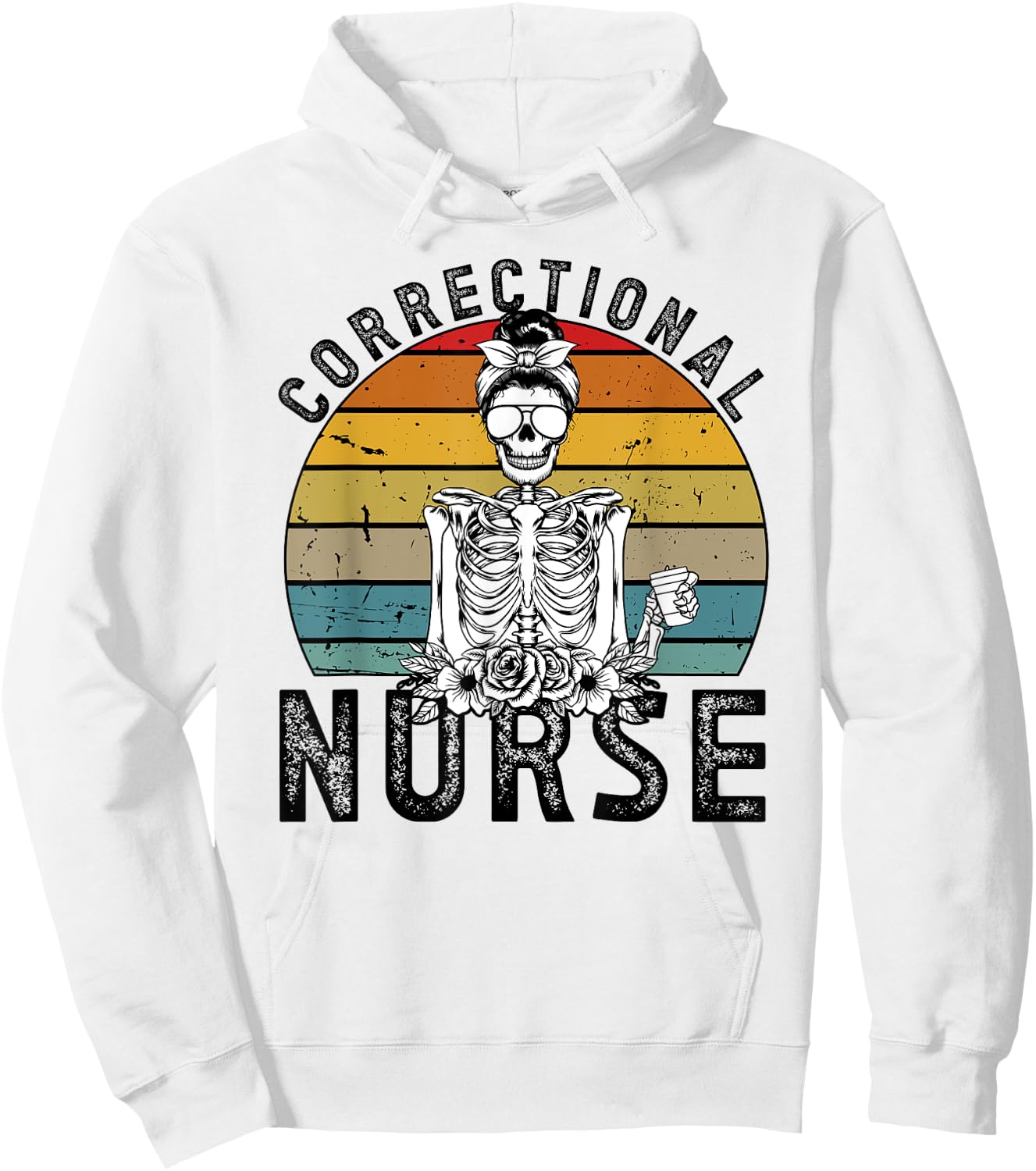 Correctional Nurse Corrections Nurse Correctional Nursing Hoodie - Hoodie | White