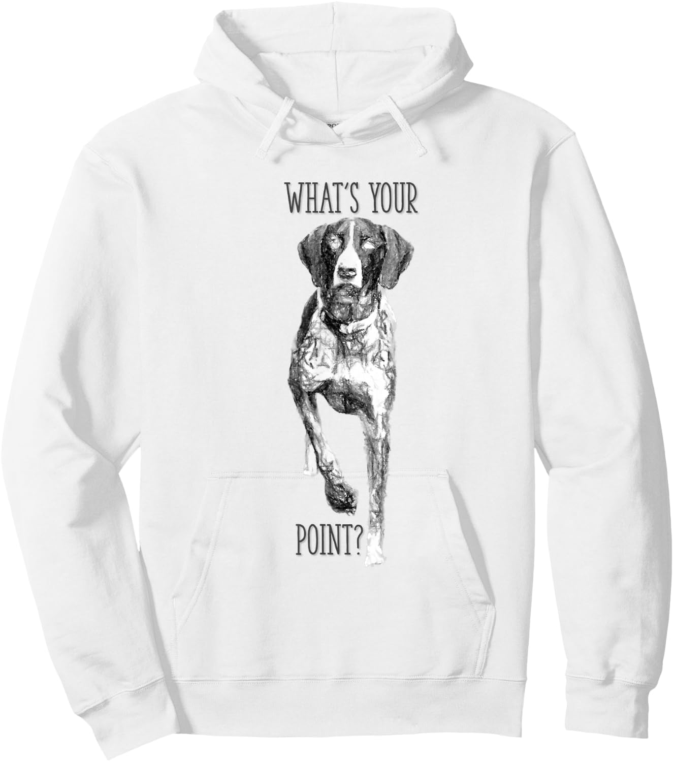 German Short Haired Pointer Hoodie - Hoodie | White
