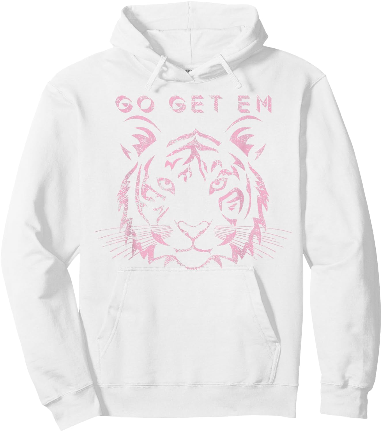 Go Get Em Tiger Hoodie - Hoodie | White