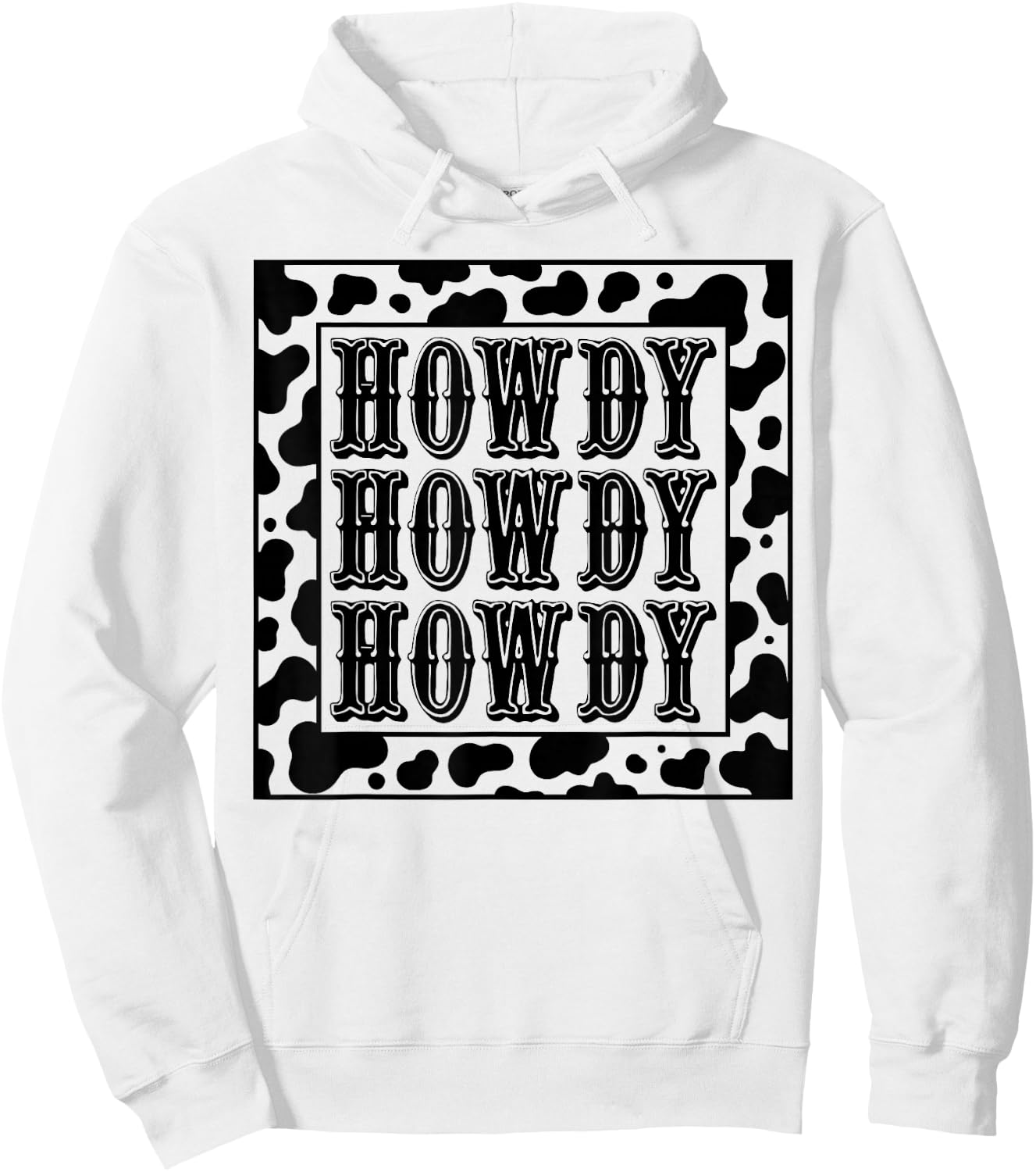 Cowgirl Outfit Women Cowboy Rodeo Girl Western Country Howdy Hoodie - Hoodie | White
