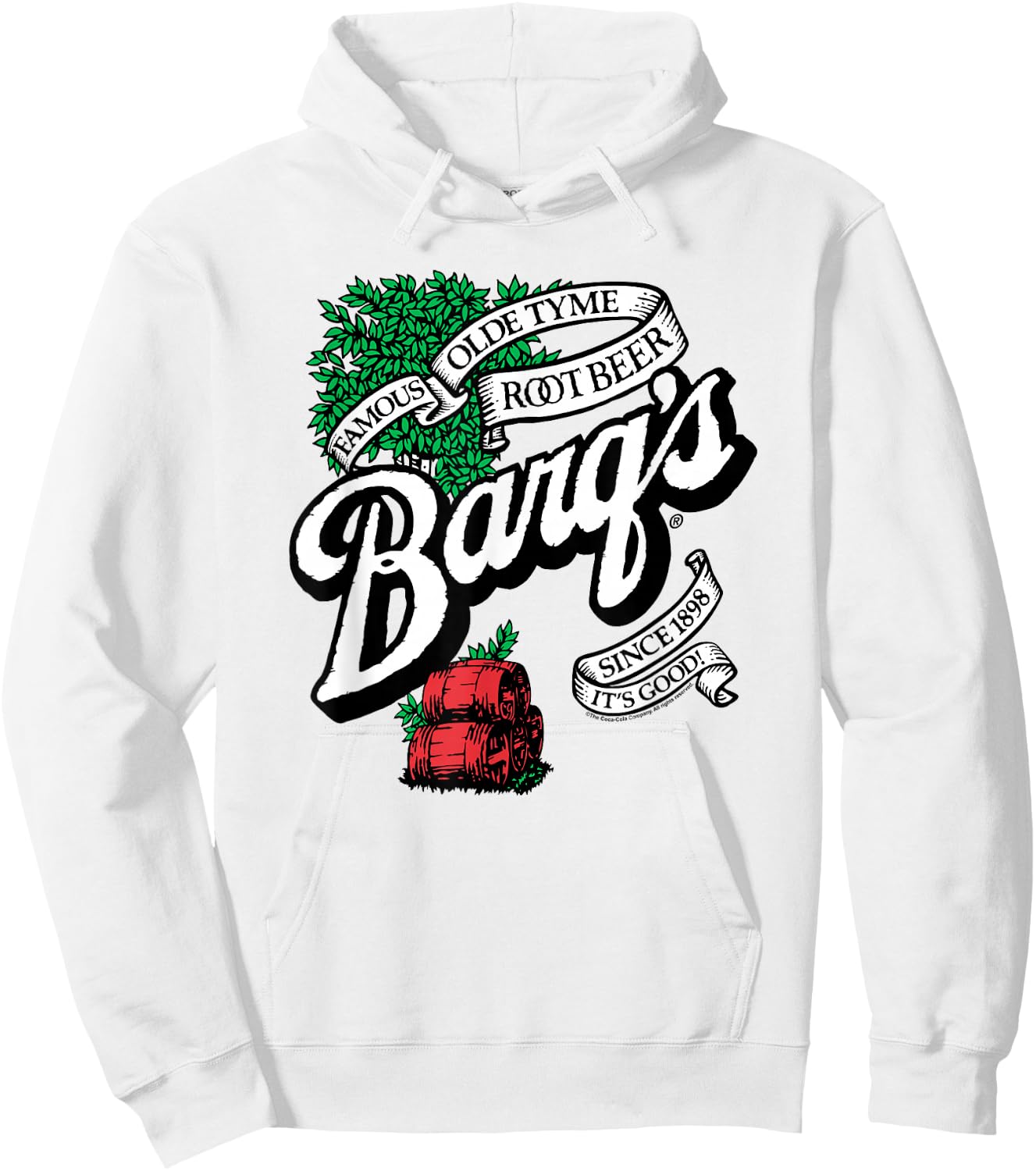 Coca-Cola - Barq's Olde Tyme Root Beer Hoodie - Hoodie | White
