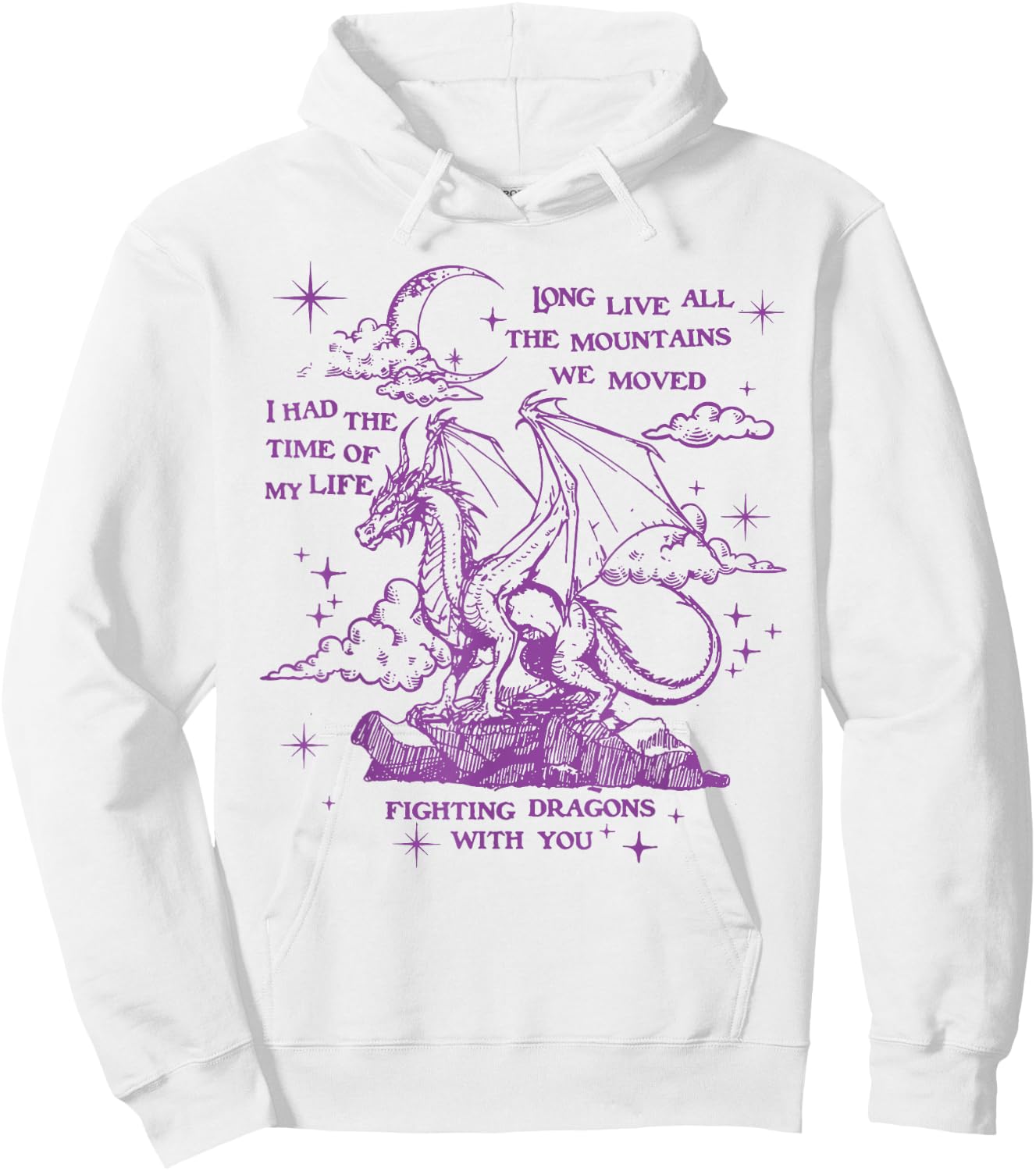 Cool I Had The Time Of My Life Fighting Dragons With You Hoodie - Hoodie | White