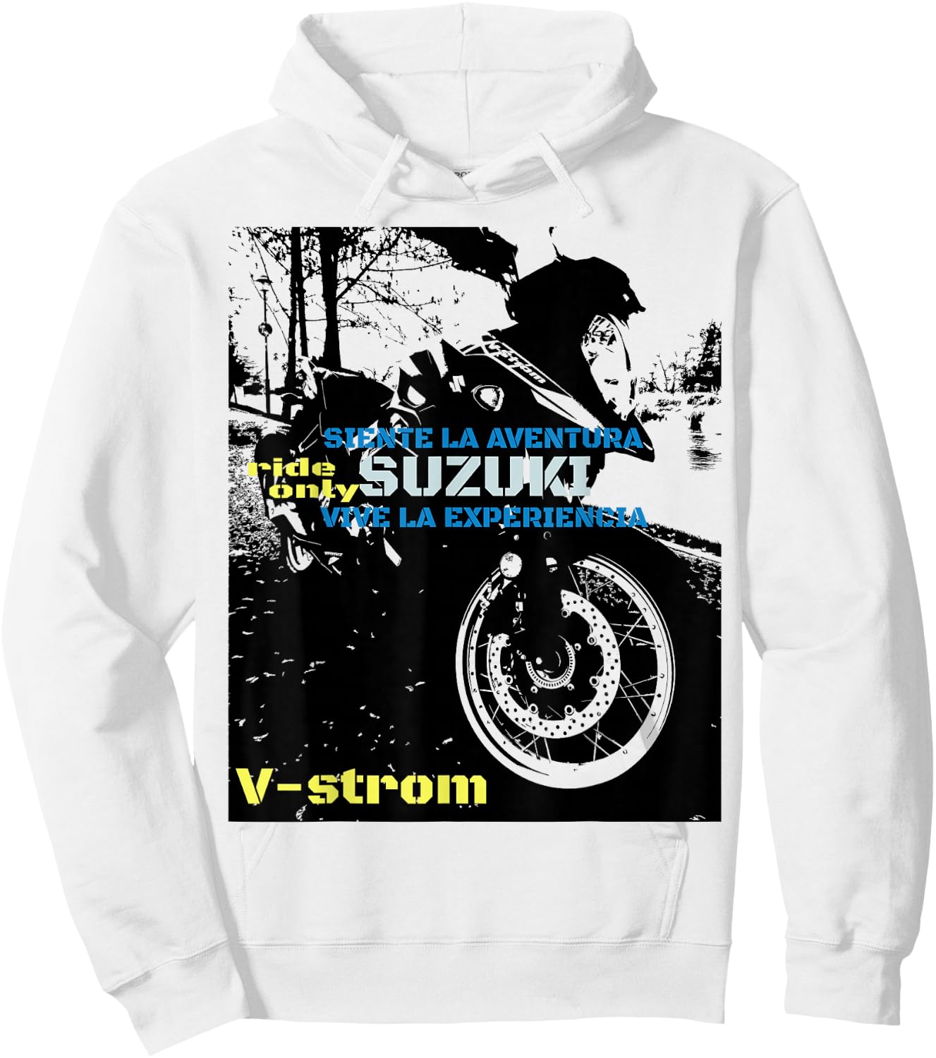 Vstrom Hoodie - Hoodie | White