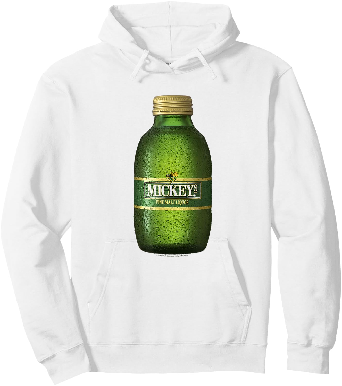 Coors Brewing Company Mickey's Fine Malt Liquor Epic Bottle Hoodie - Hoodie | White