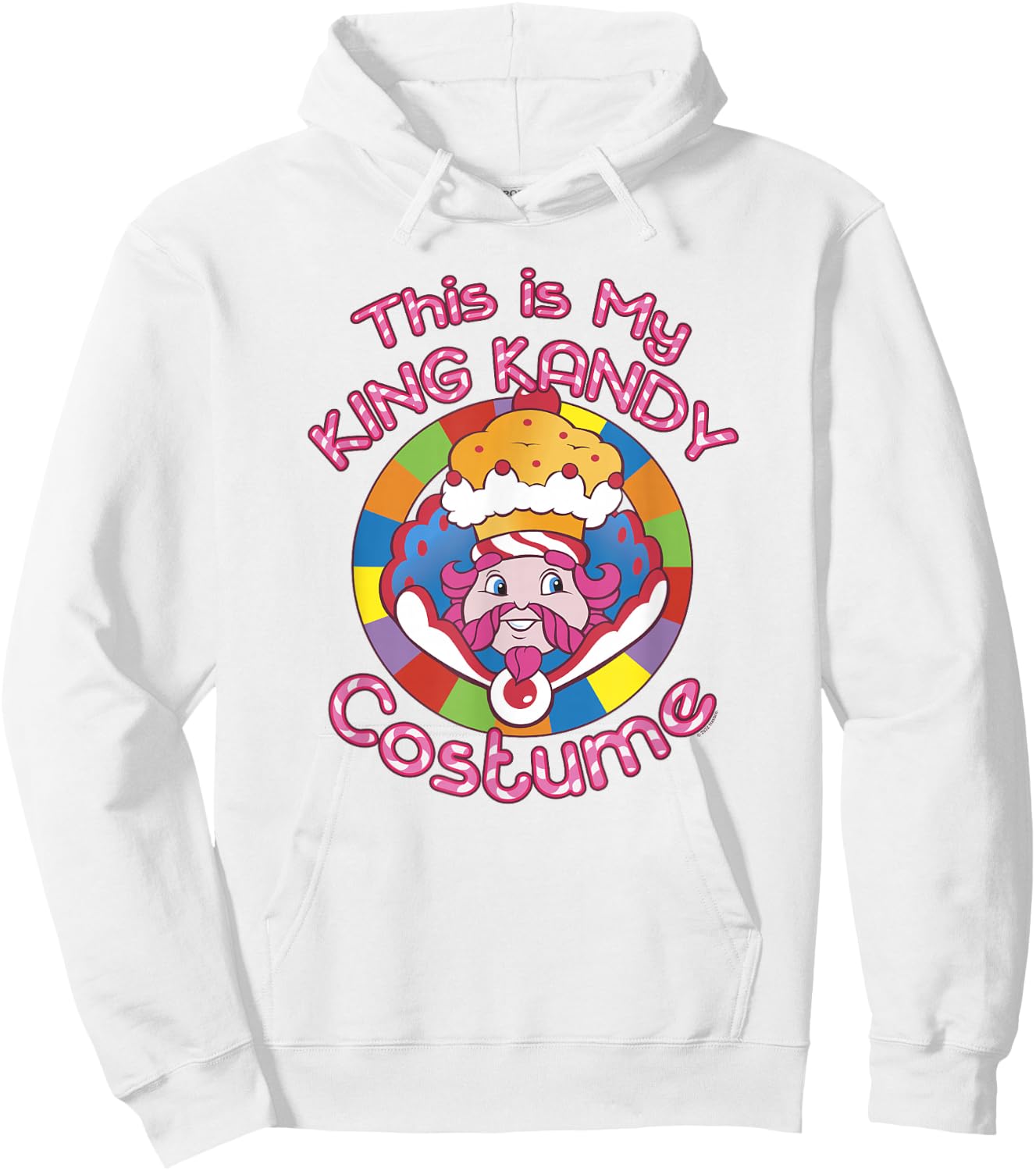 Candy Land Halloween This Is My King Kandy Costume Hoodie - Hoodie | White
