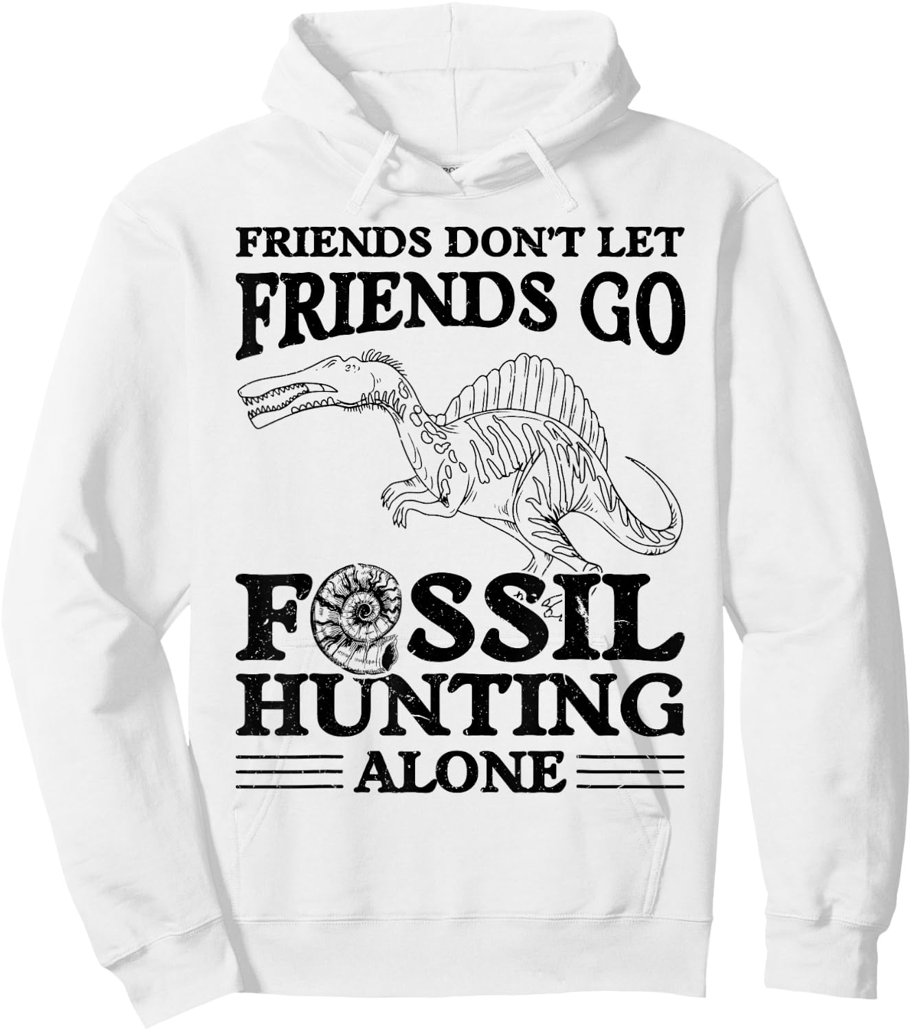 Fossiling Paleontologist Fossil Collector Fossil Hunting Hoodie - Hoodie | White