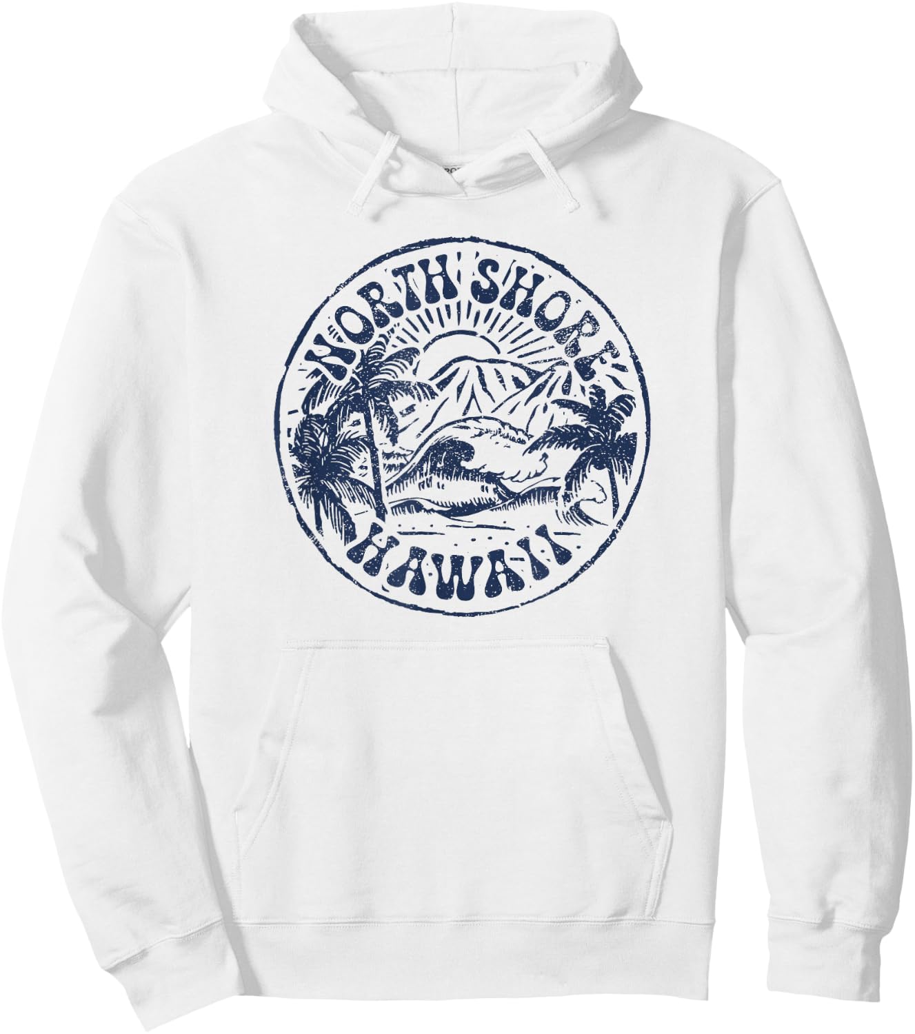 North Shore Hawaii Hoodie - Hoodie | White