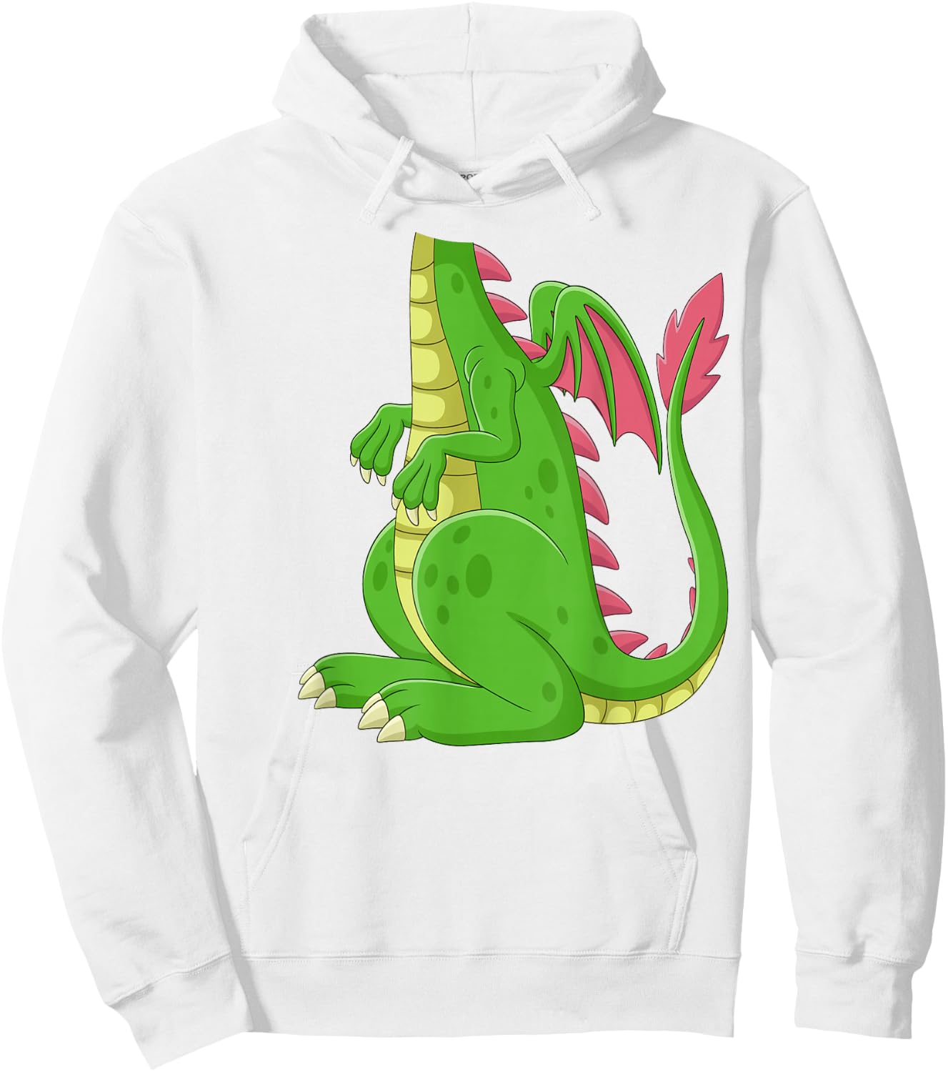 Dragon Shirt Adult Men Women Kids Green Dragon Costume Hoodie - Hoodie | White