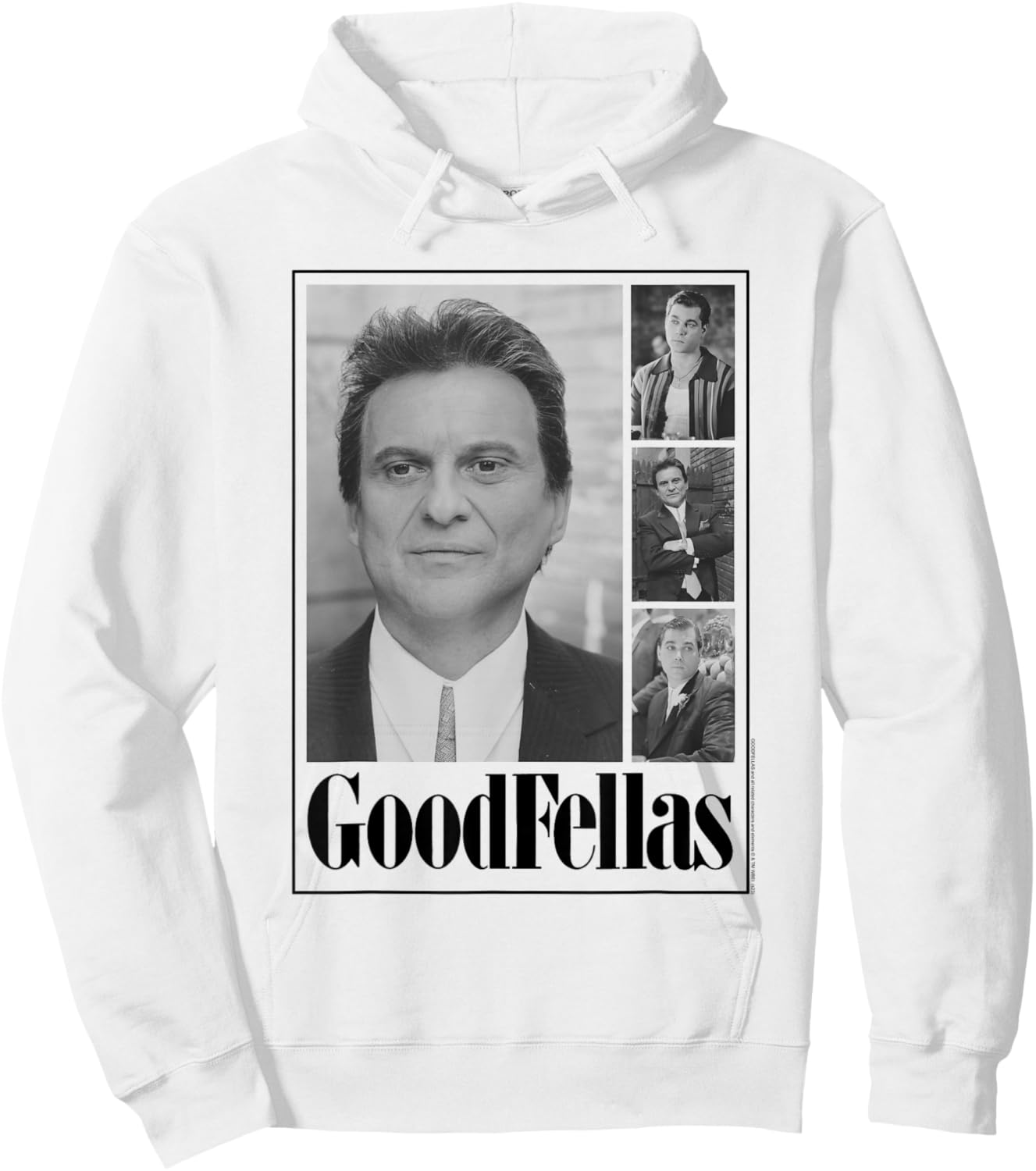 Goodfellas Four Block Photos Frame Hoodie - Hoodie | White