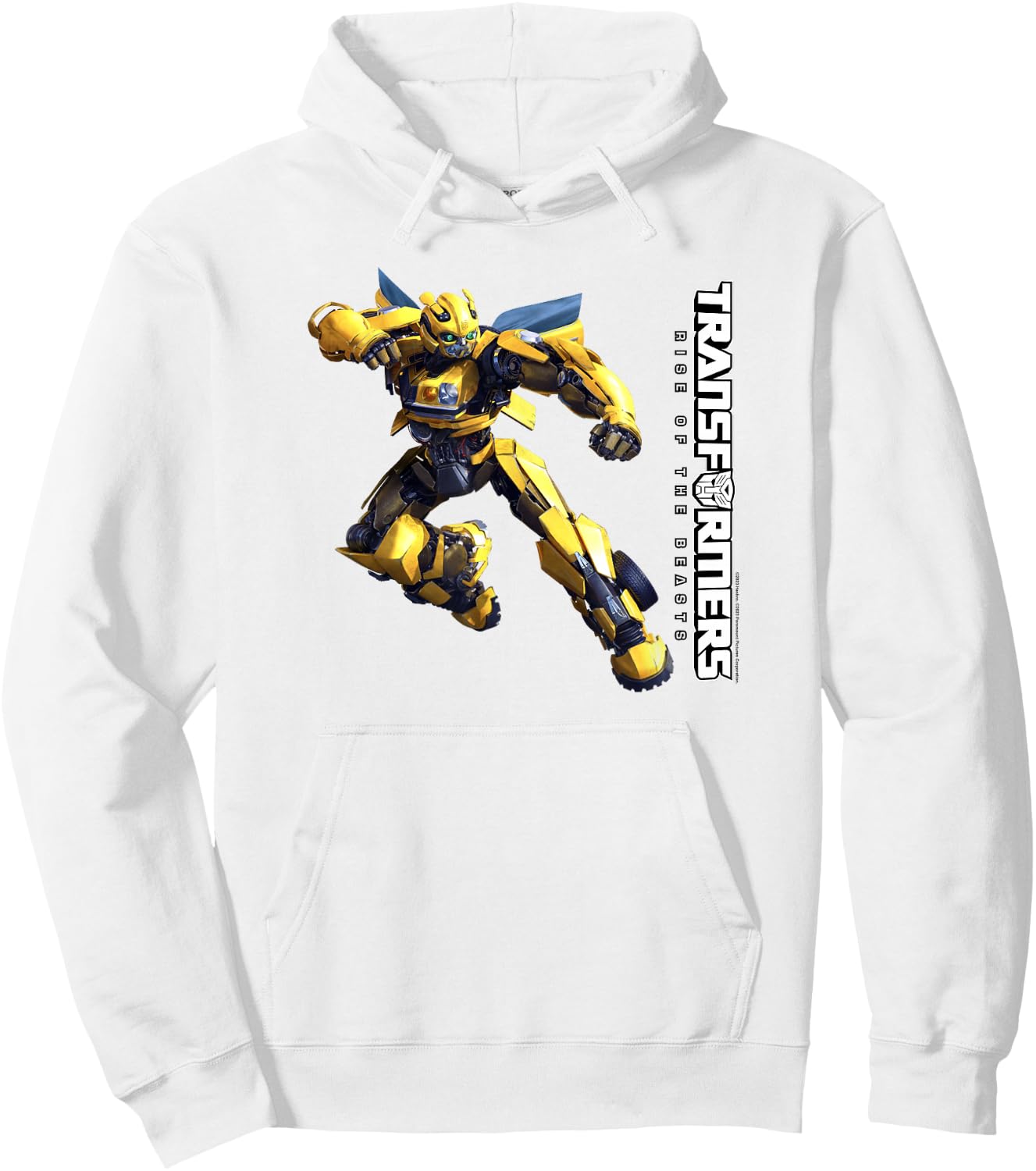 Transformers: Rise of The Beasts Bumblebee Full Body Hoodie - Hoodie | White