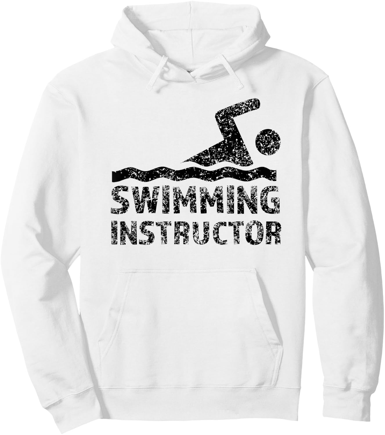 Swimming Instructor Lesson Swim Coach Hoodie - Hoodie | White