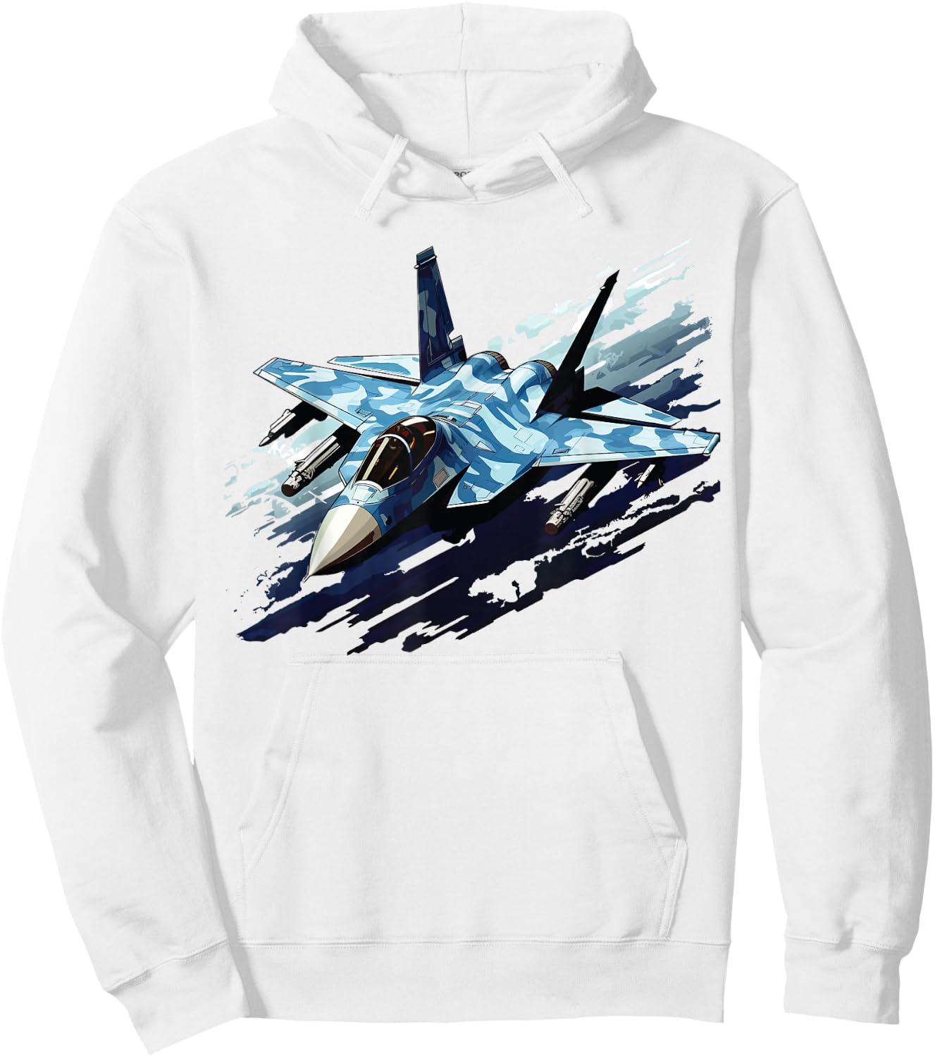 F-15 Strike Eagle Military Fighter Jet Kids Toddler Boys Men Hoodie - Hoodie | White