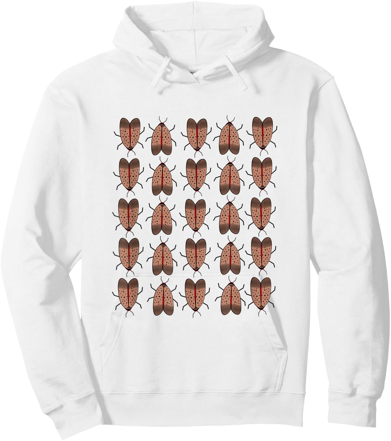 Spotted LanternFlies Hoodie - Hoodie | White