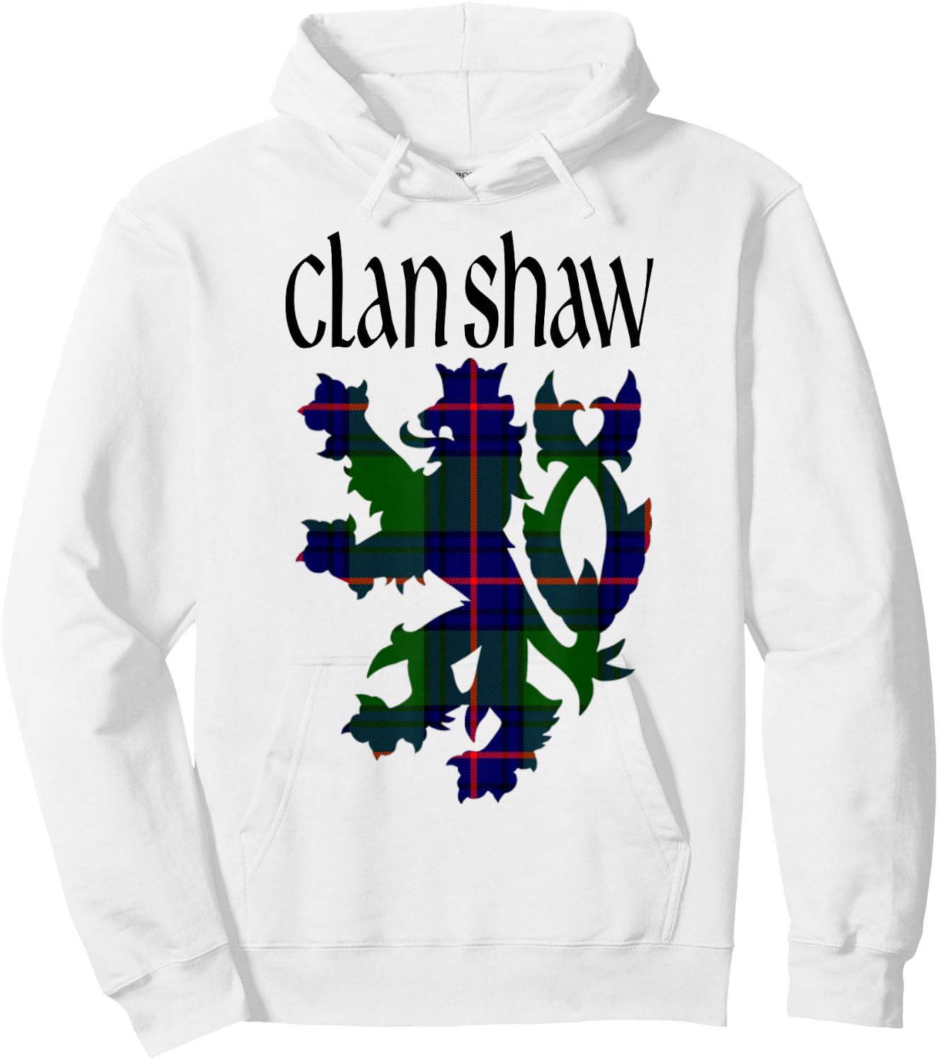 Clan Shaw Tartan Scottish Family Name Scotland Pride Hoodie - Hoodie | White