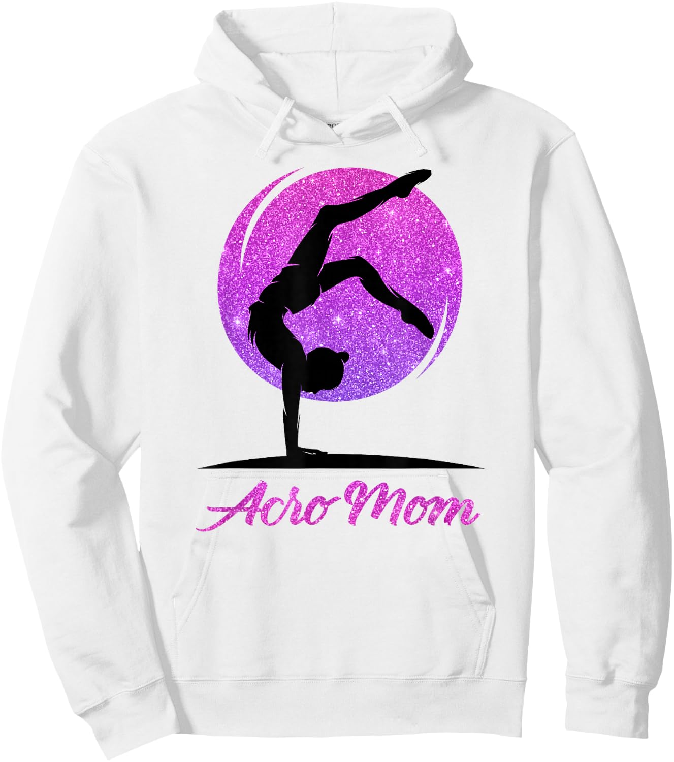 Love Acro Yoga, Acro Dance, Acro Dancer Mom Mother Hoodie - Hoodie | White