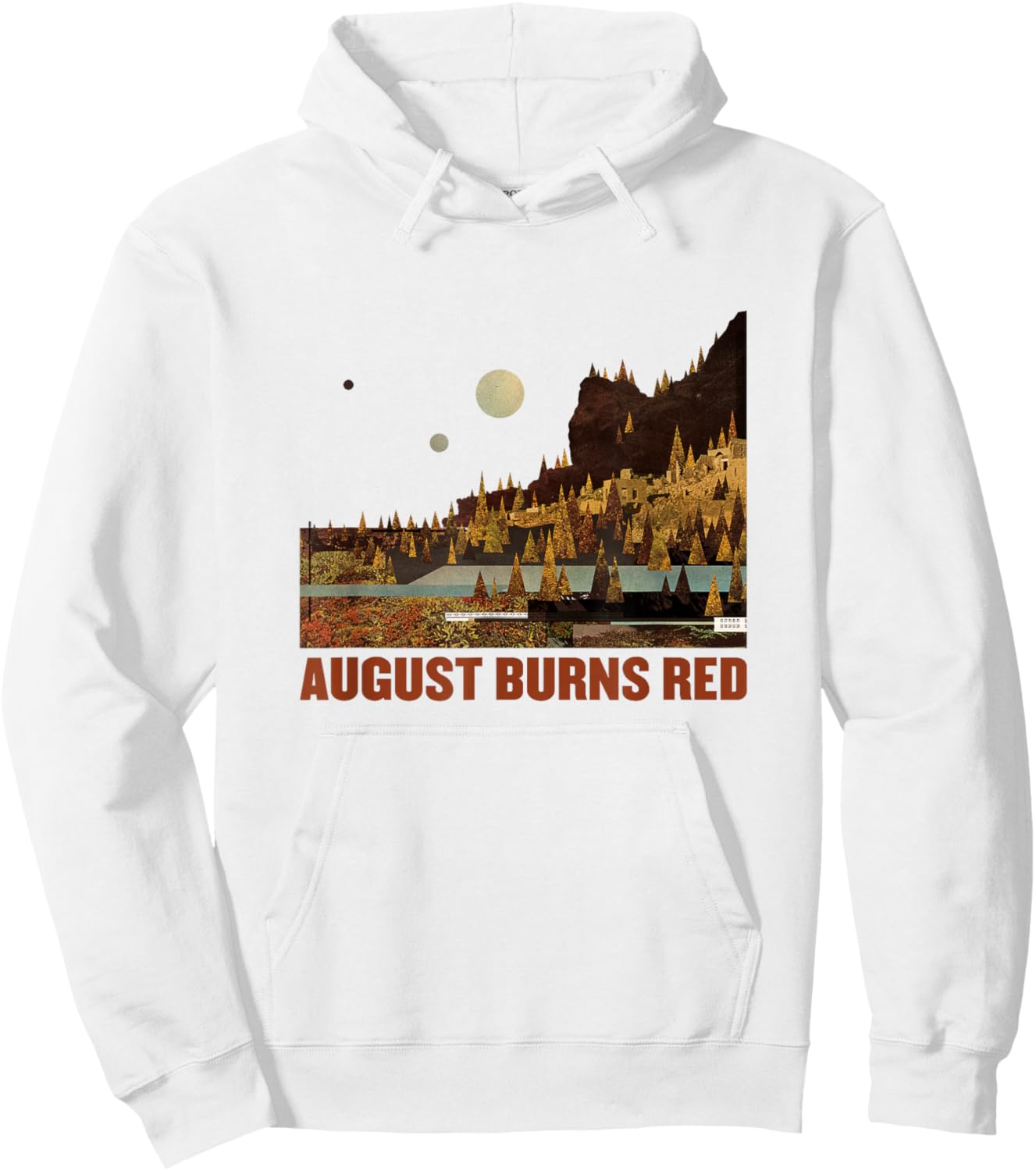 August Burns Red - Found In Far Away Places Cover Hoodie - Hoodie | White