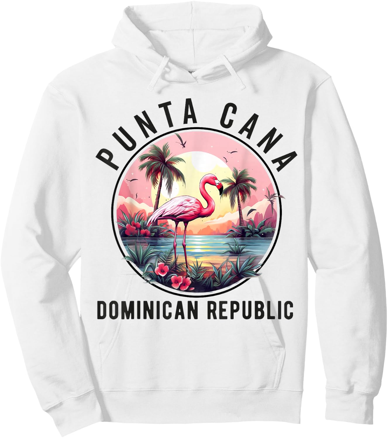 Punta Cana 2025 Family Vacation Matching Dominican Republic Hoodie - Hoodie | White