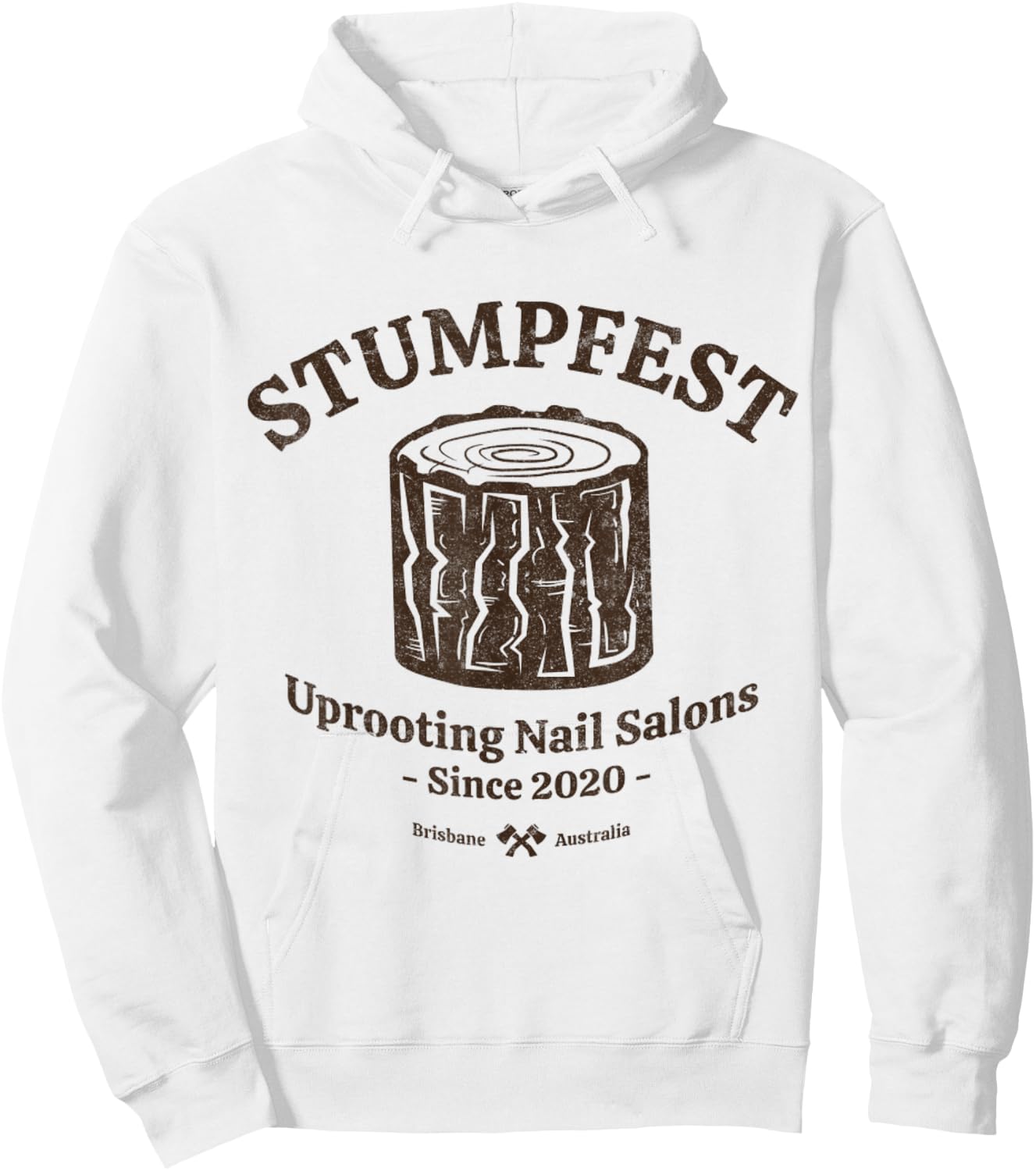 Vintage STUMPFEST! Hoodie - Hoodie | White