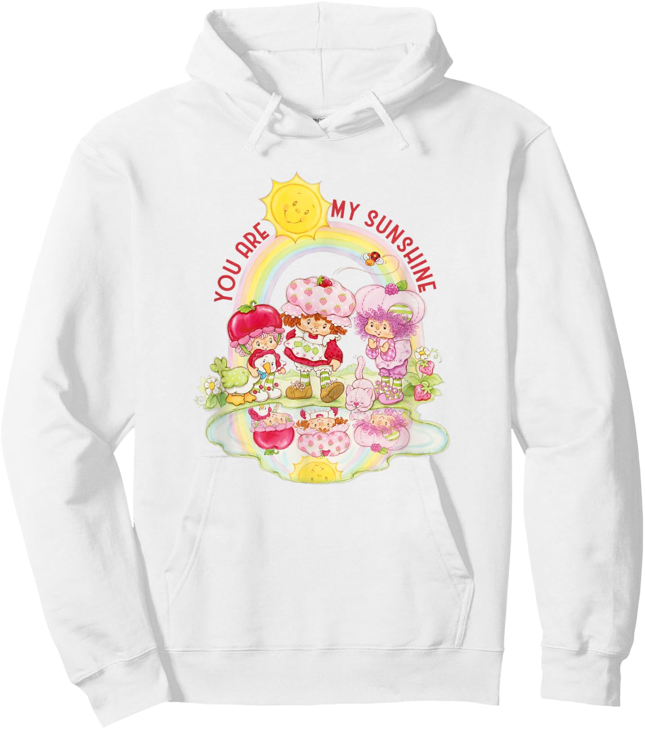Strawberry Shortcake Group Shot You are My Sunshine Hoodie - Hoodie | White