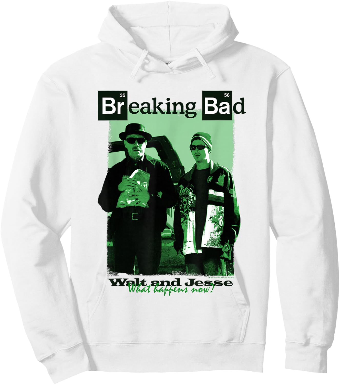 Breaking Bad What Happens Now Hoodie - Hoodie | White