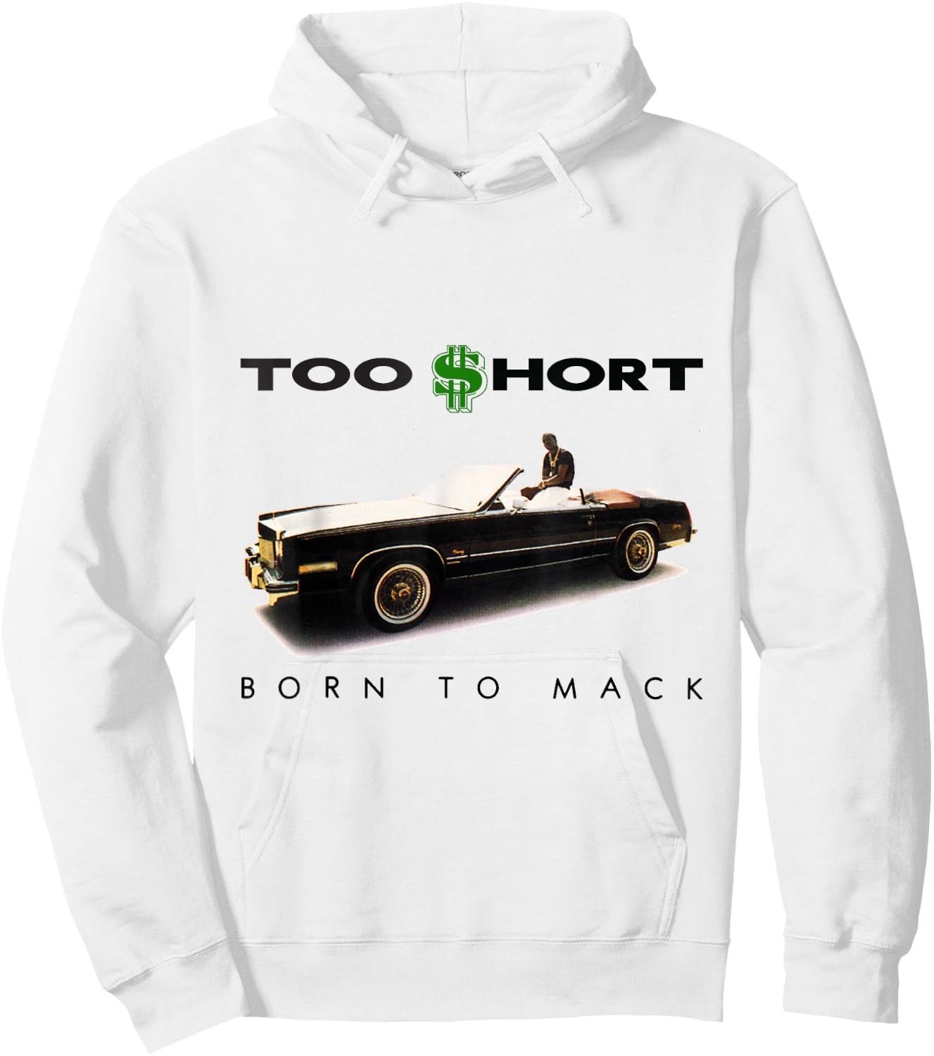 Too Short - Born To Mack Hoodie - Hoodie | White
