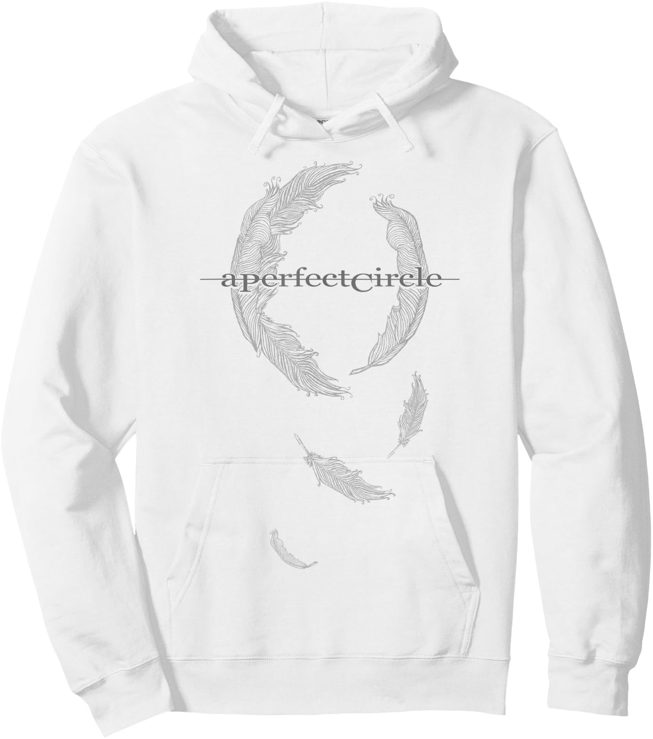 A Perfect Circle – Feathers Hoodie - Hoodie | White