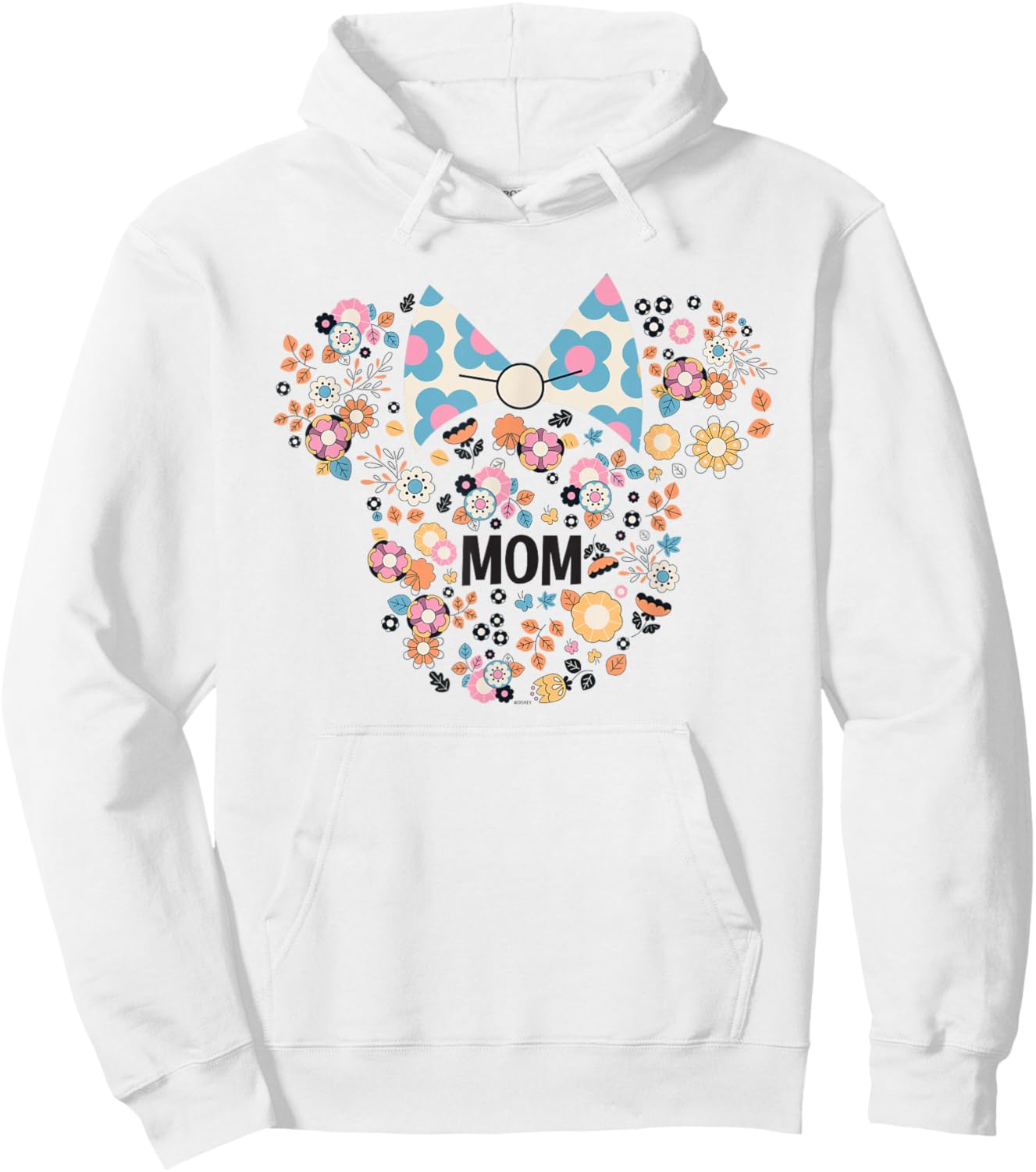 Disney Minnie Mouse Disney Mom Icon Flowers Mother’s Day Small Hoodie - Hoodie | White