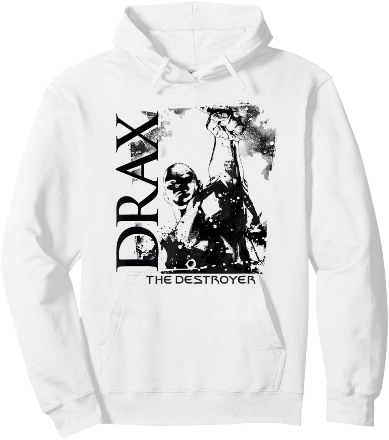Marvel Guardians of the Galaxy Drax The Destroyer Vintage Hoodie - Hoodie | White