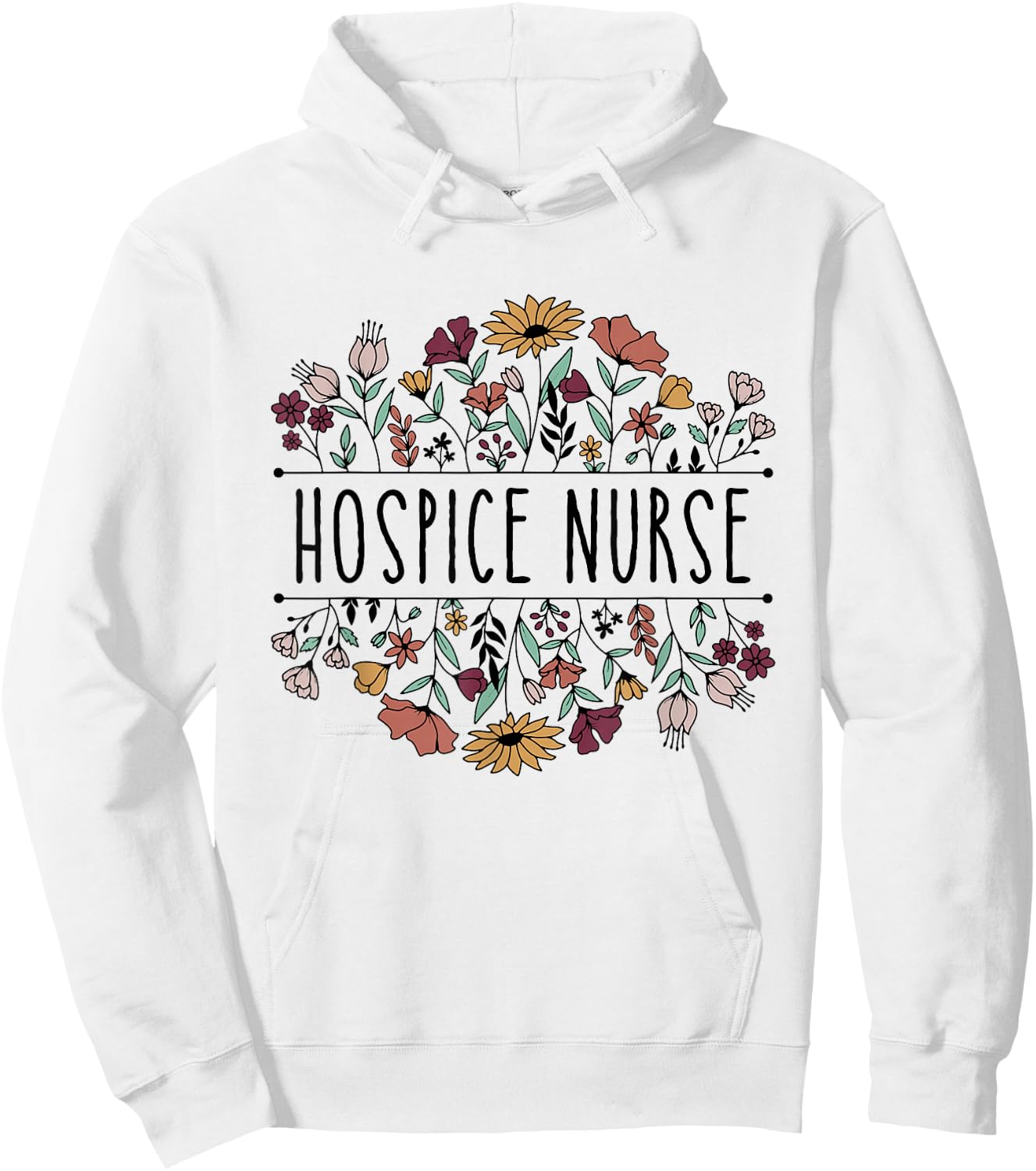 Hospice Nurse Appreciation Hospice Nursing School Graduation Hoodie - Hoodie | White