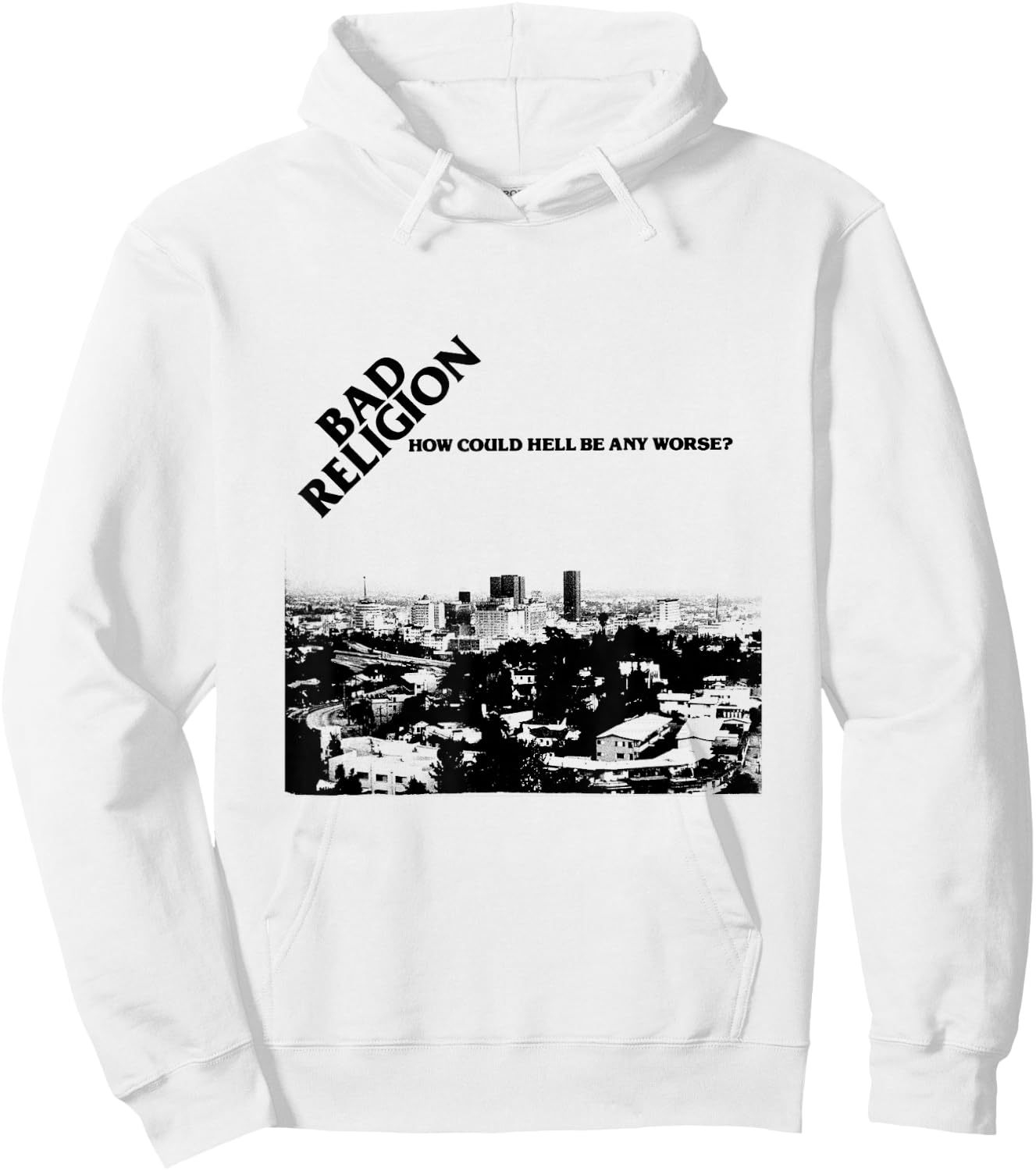 Bad Religion - How Could Hell - Official Merchandise Small Hoodie - Hoodie | White