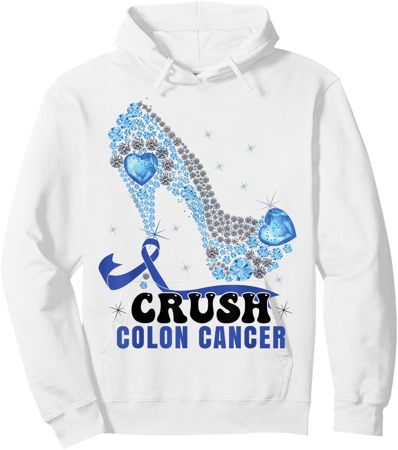 Women Colon Cancer Hoodie - Hoodie | White