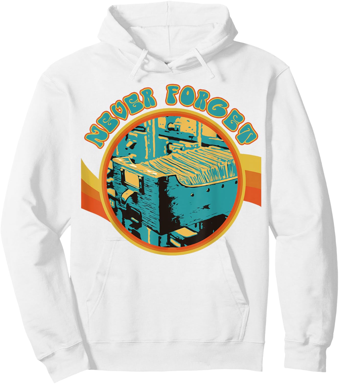 Never Forget The Dewey Decimal System Card Catalog Cabinet Hoodie - Hoodie | White